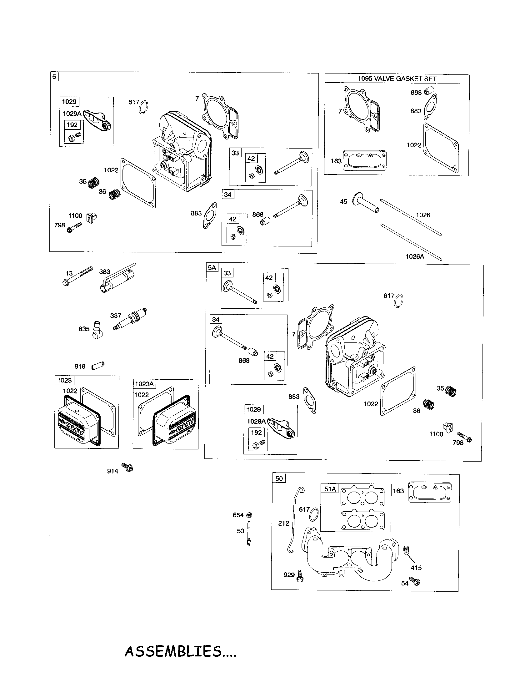 Snapper LT23460 head-cylinder/manifold-intake diagram