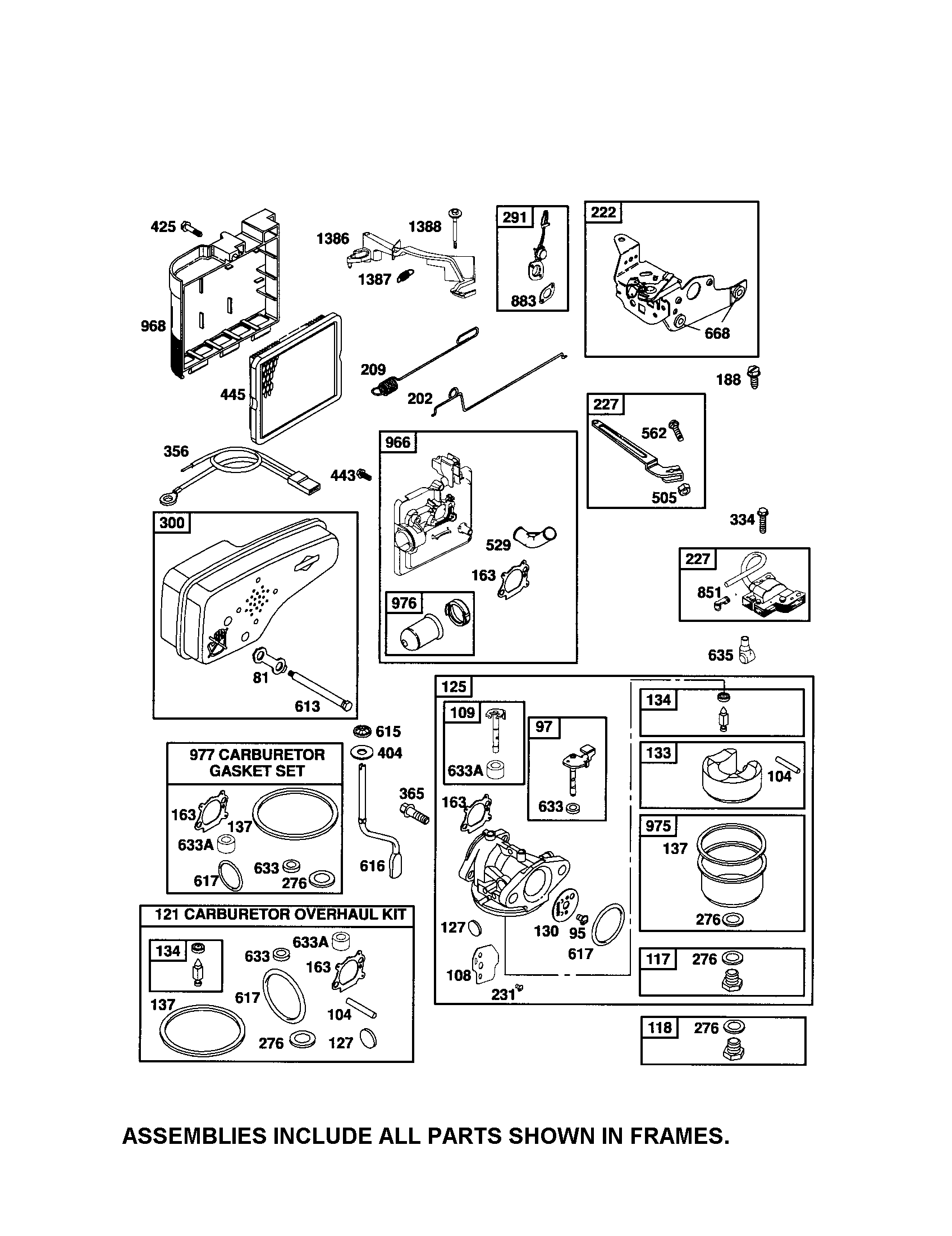 Craftsman 917370760 carburetor/muffler diagram