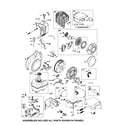 Craftsman 944524593 fuel tank/starter-rewind diagram