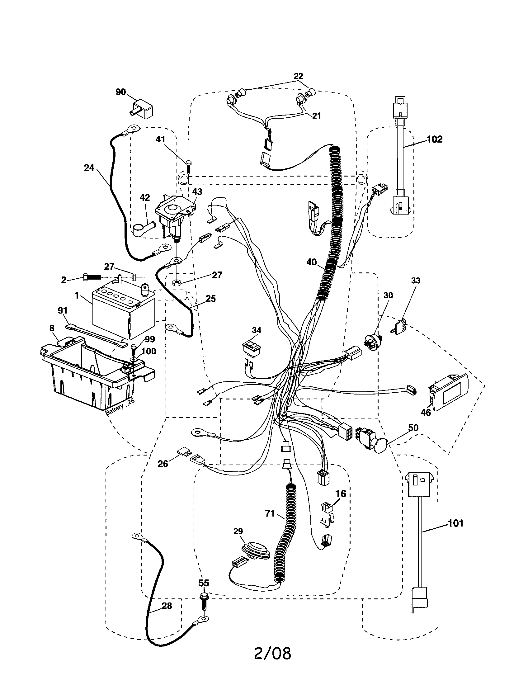 Craftsman 917256940 electrical diagram