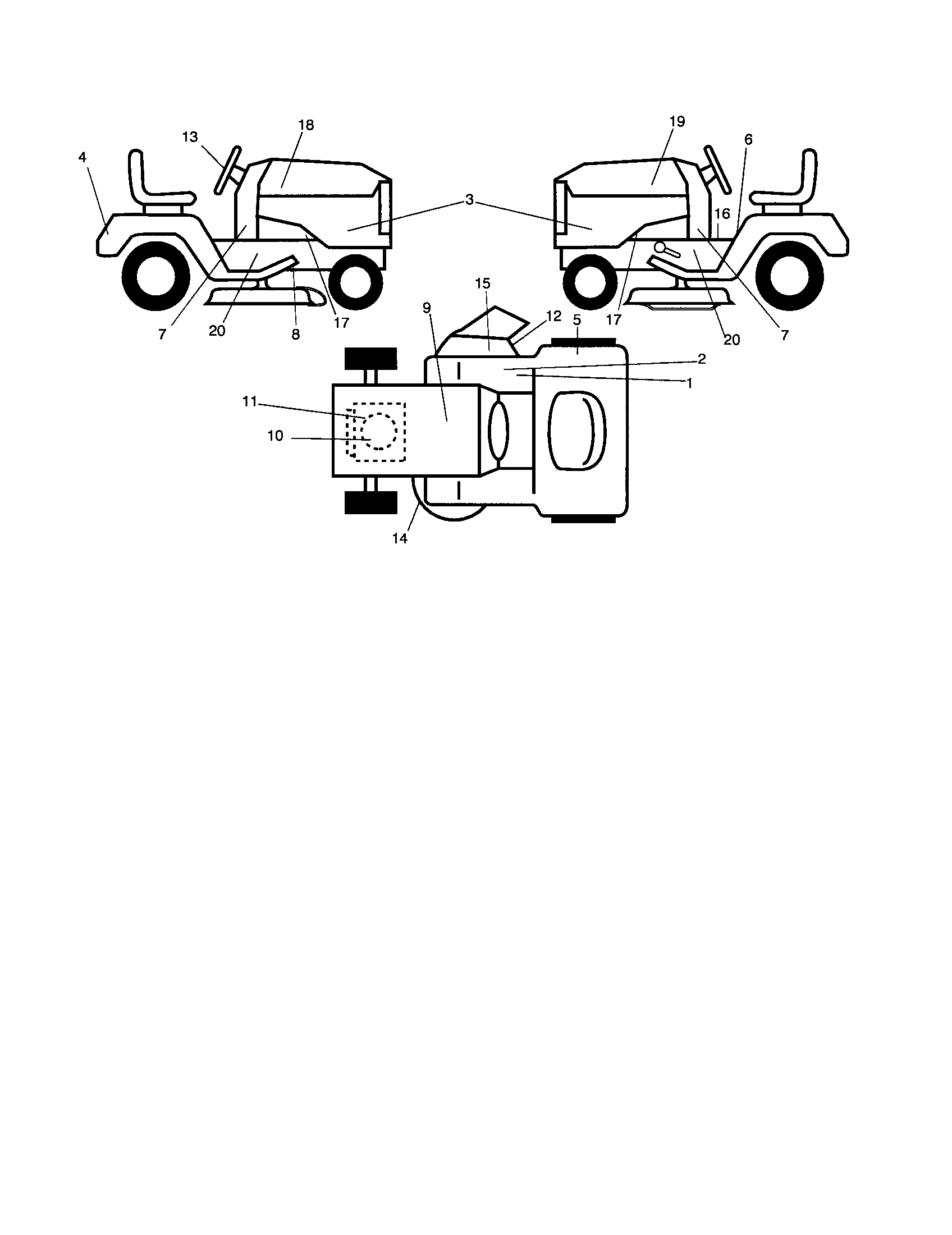 Craftsman 917256940 decals diagram
