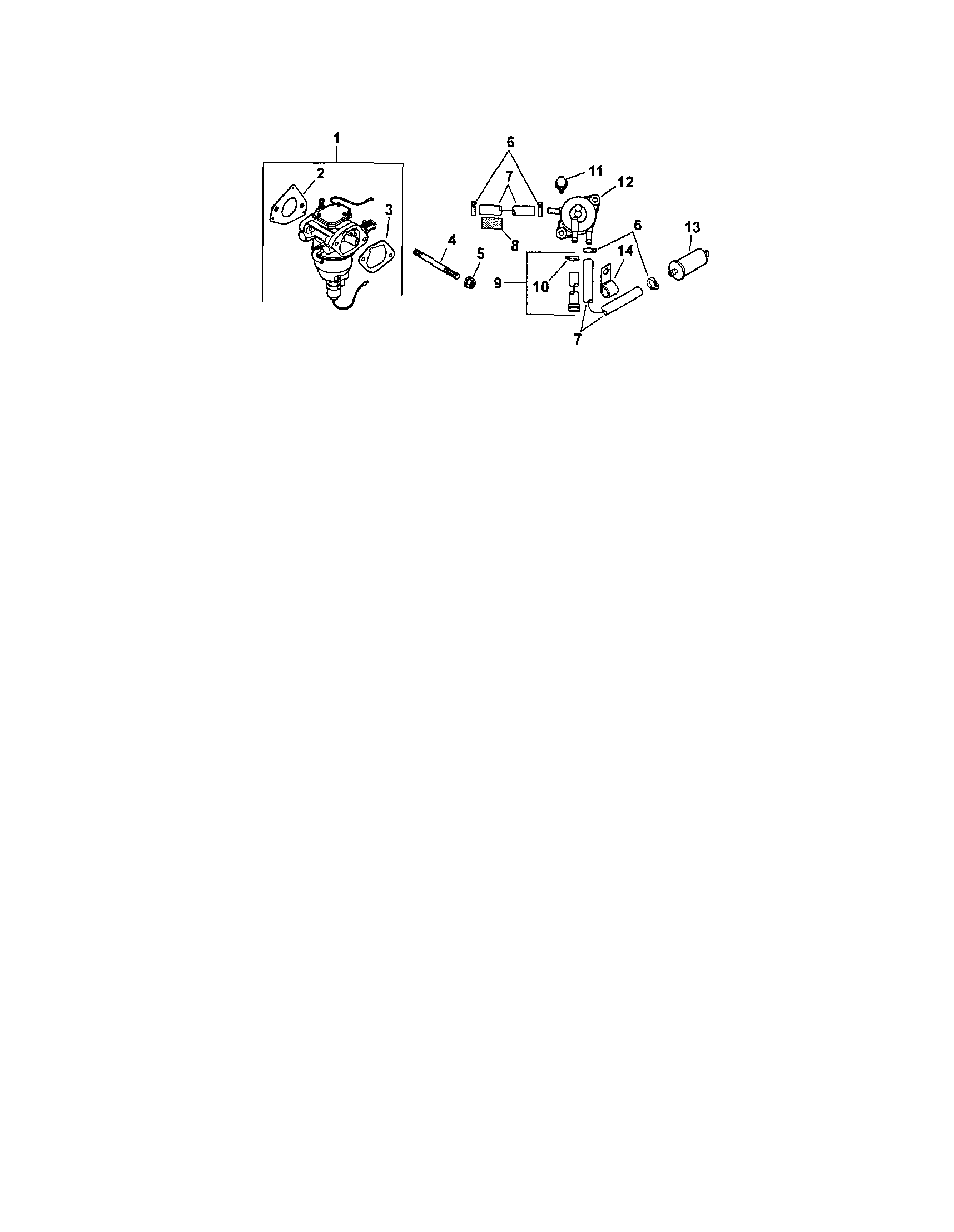 Craftsman 917288480 fuel system diagram