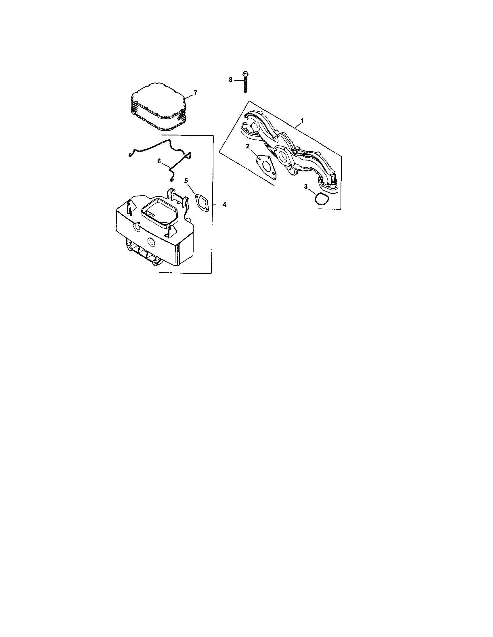 Craftsman 917288480 air intake/filtration diagram