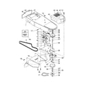Craftsman 917773740 chassis/deflector diagram