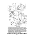 Craftsman 917385126 cylinder/crankshaft/sump diagram