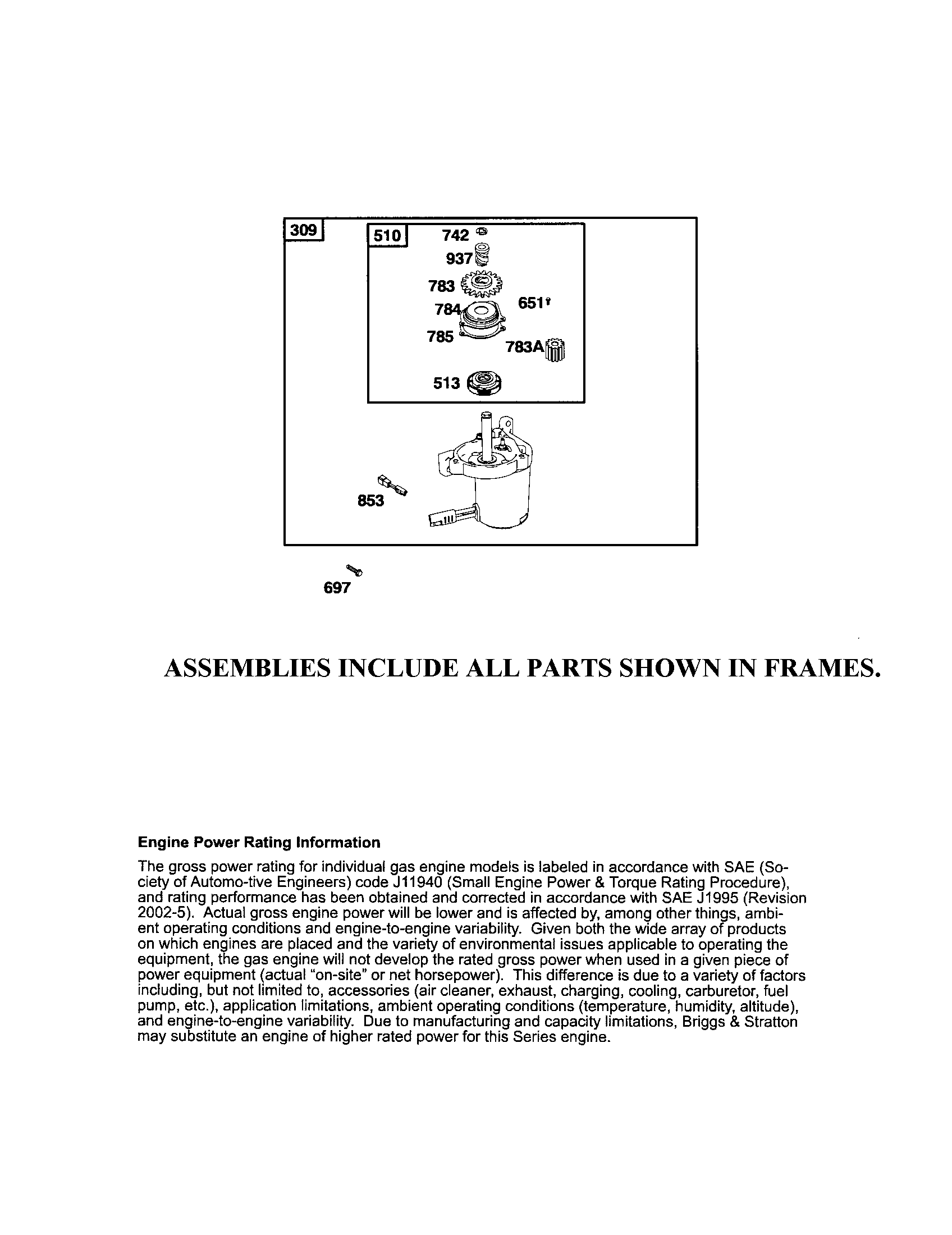 Husqvarna 917374463 motor-starter diagram