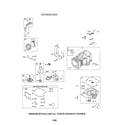 Craftsman 10726786 cylinder/sump/crankshaft diagram