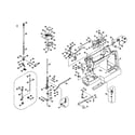 Singer 3810 arm/needle plate diagram