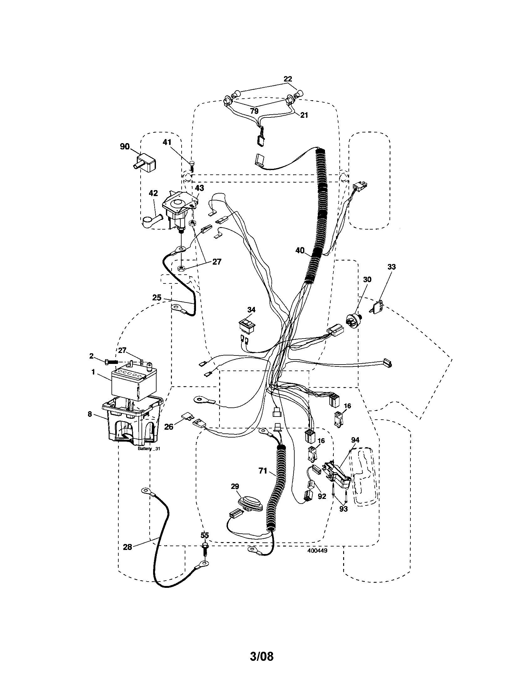 Craftsman 917287230 electrical diagram