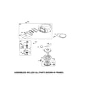 Ariens 96046001000 blower housing/motor-starter diagram