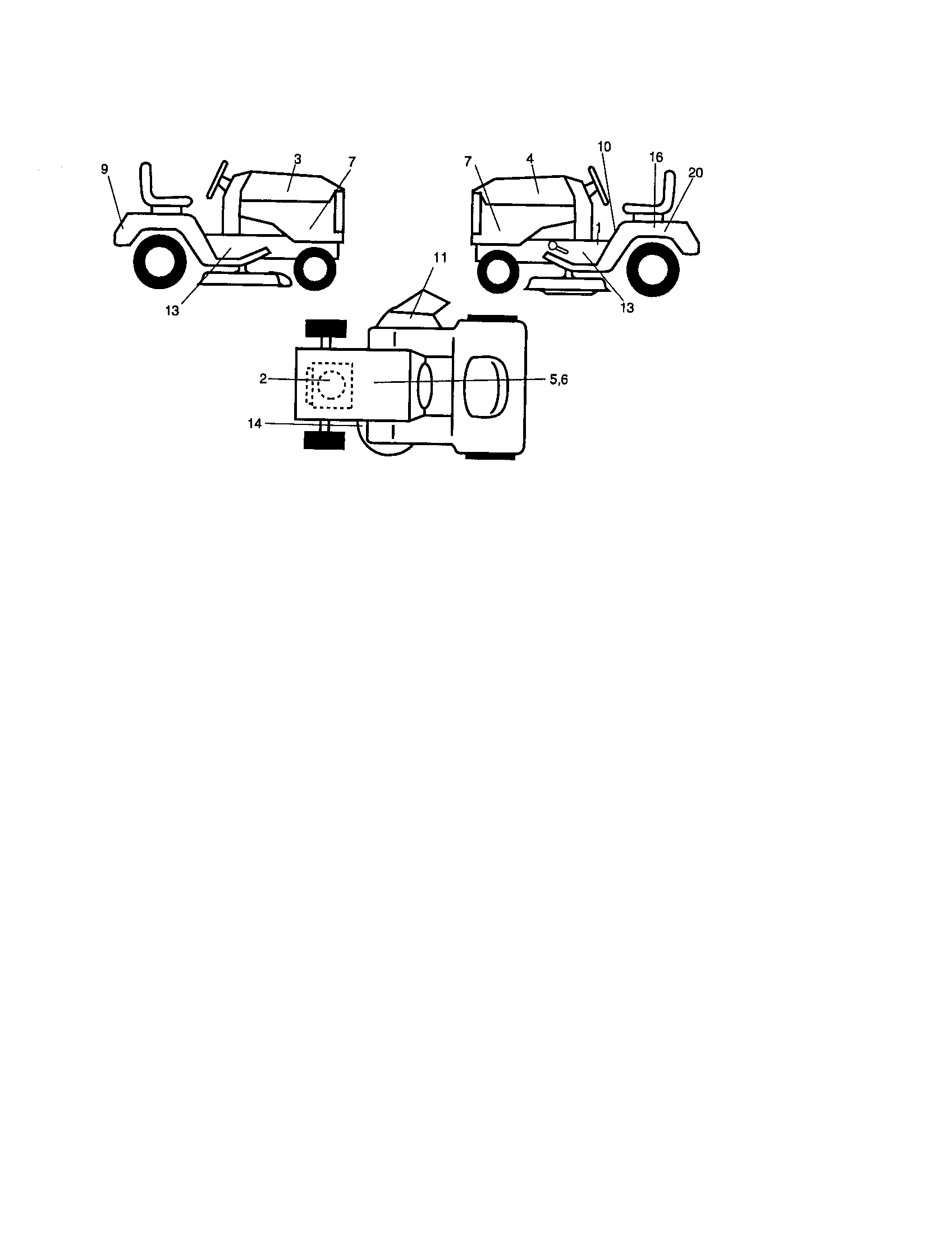 Craftsman 917276393 decals diagram