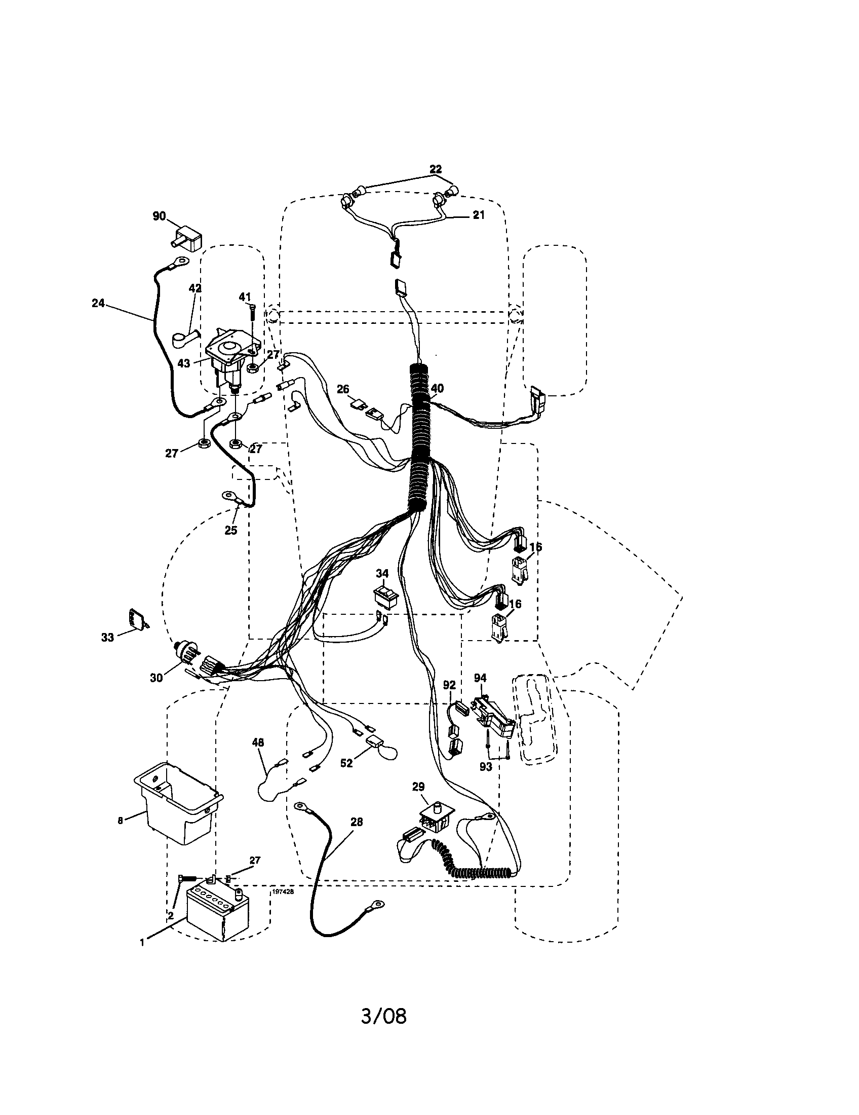 Craftsman 917276392 electrical diagram