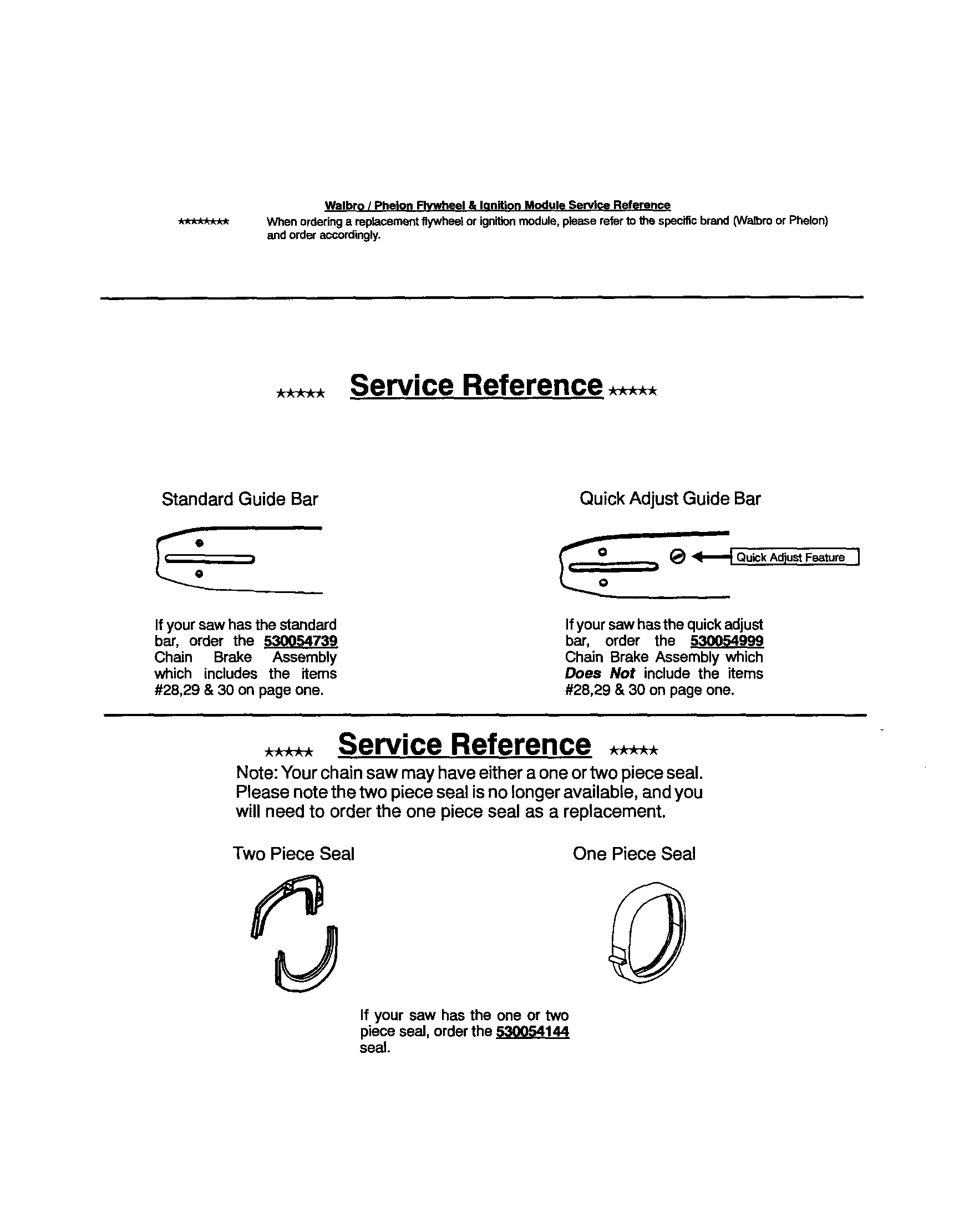 Poulan 260 TYPE 6 service reference diagram