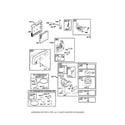 Briggs & Stratton 126T02-1045-B1 muffler/carburetor diagram
