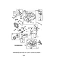 Craftsman 917376460 cylinder/crankshaft/sump diagram