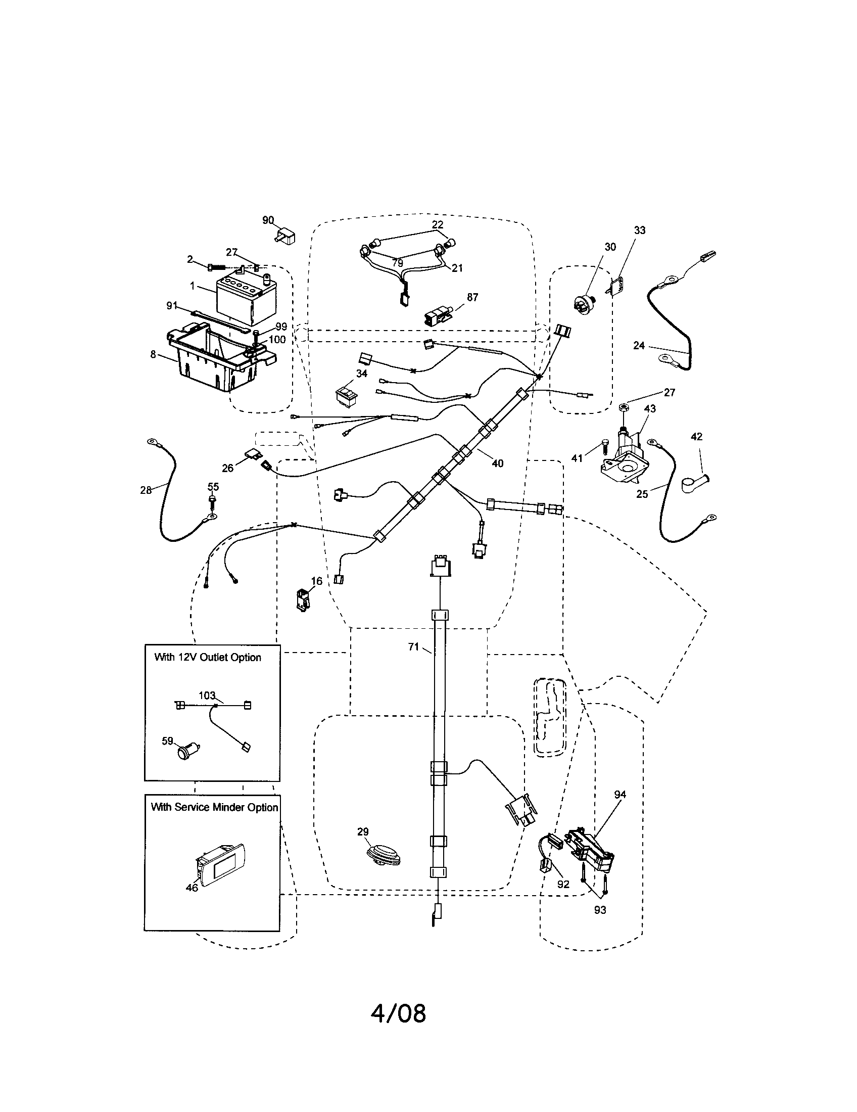 Craftsman 917287380 electrical diagram