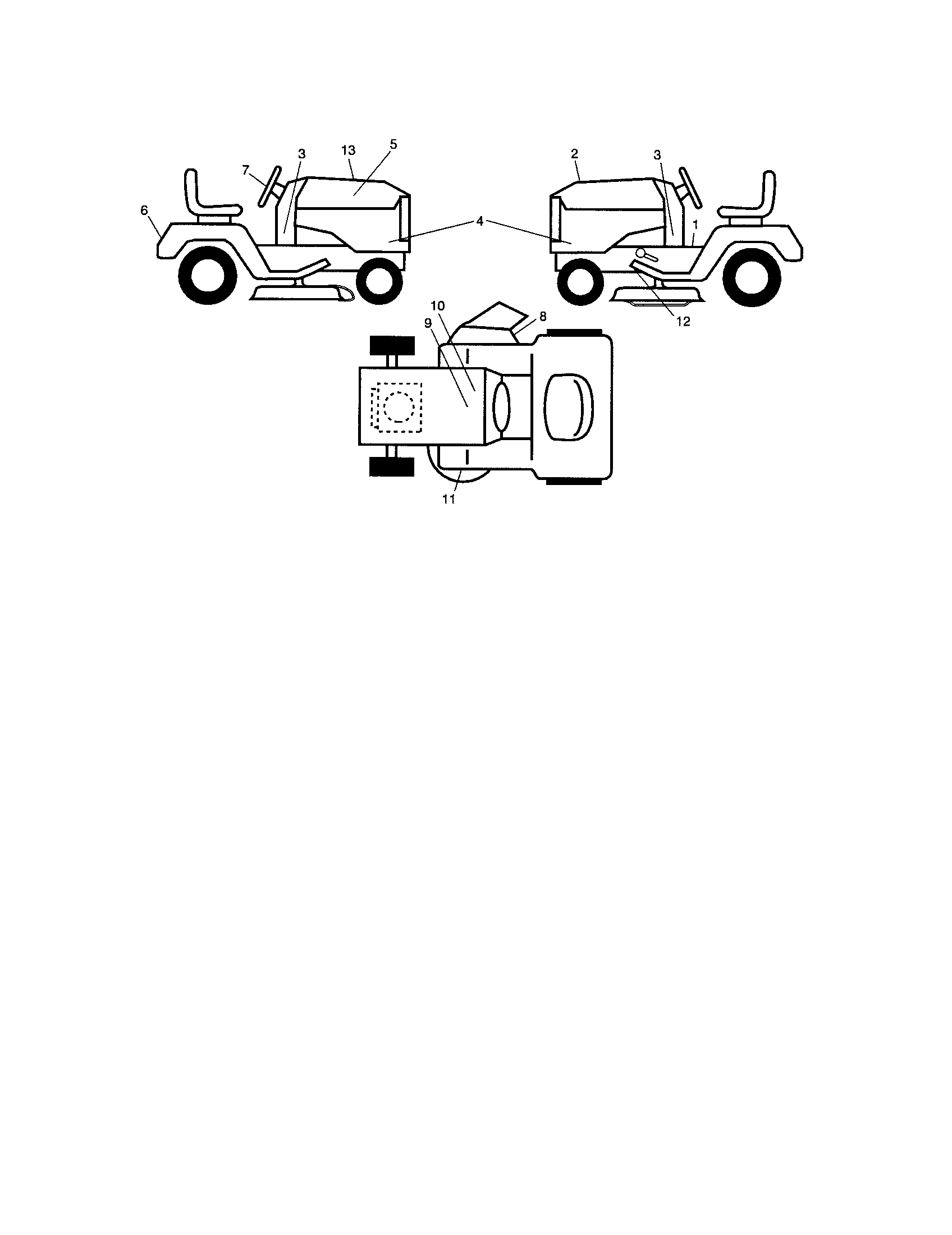 Craftsman 917287450 decals diagram