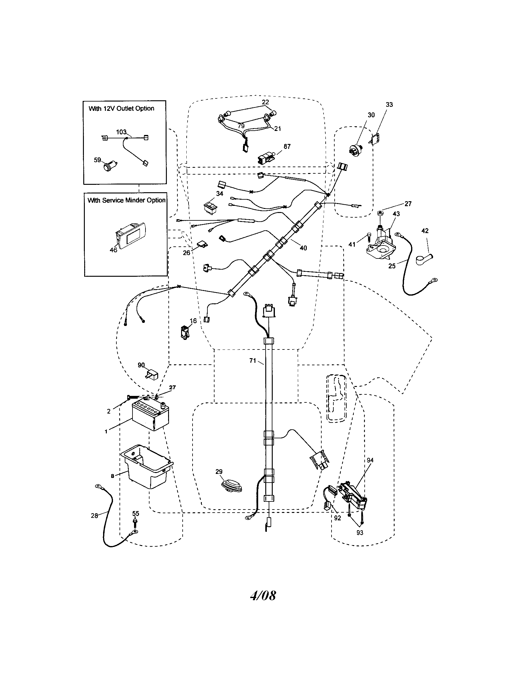 Craftsman 917288121 electrical diagram