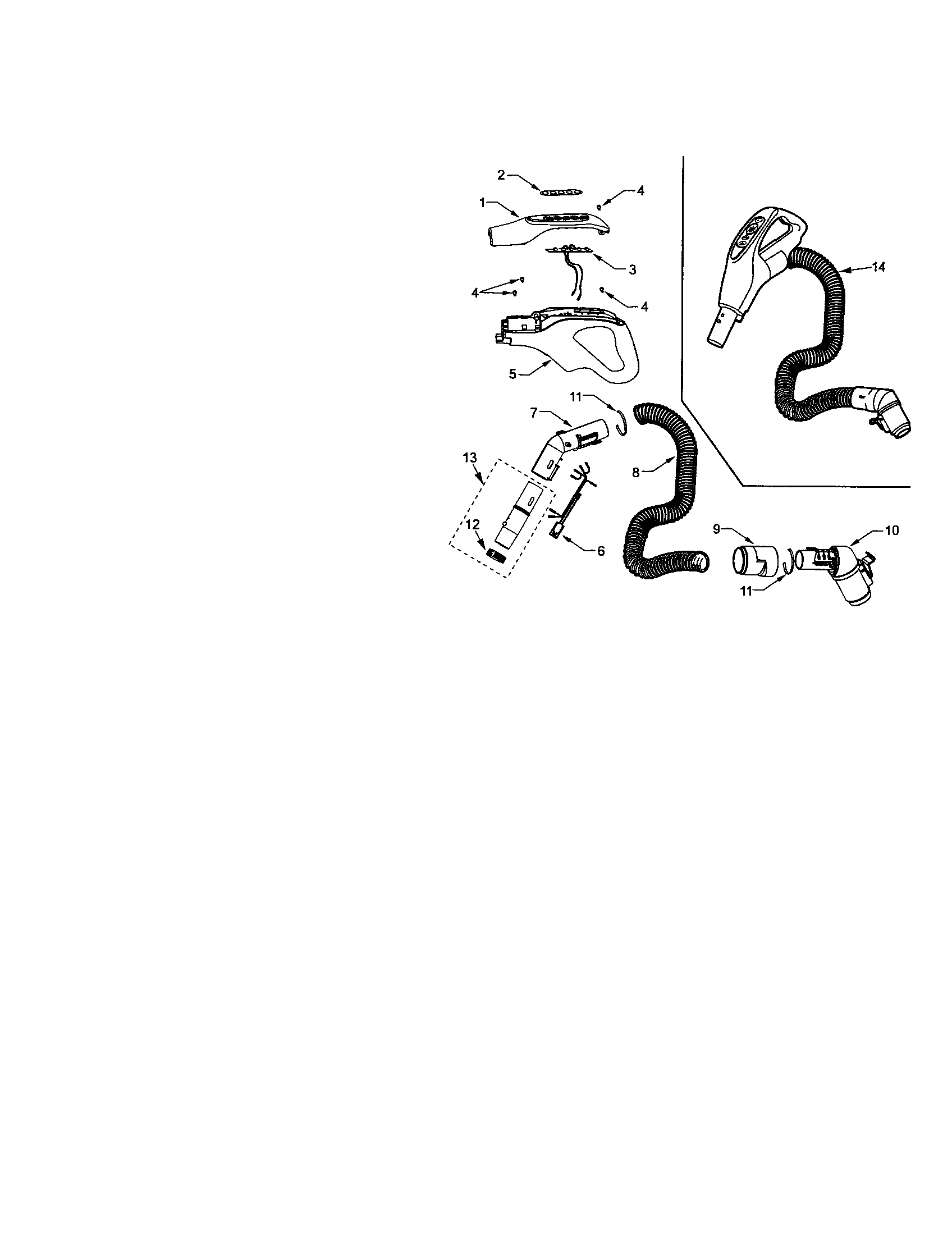 Kenmore 11627914701 hose diagram