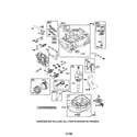 Briggs & Stratton 122T02-0377-B1 cylinder/crankshaft/sump diagram