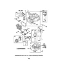 Craftsman 917371790 cylinder/crankshaft/sump diagram