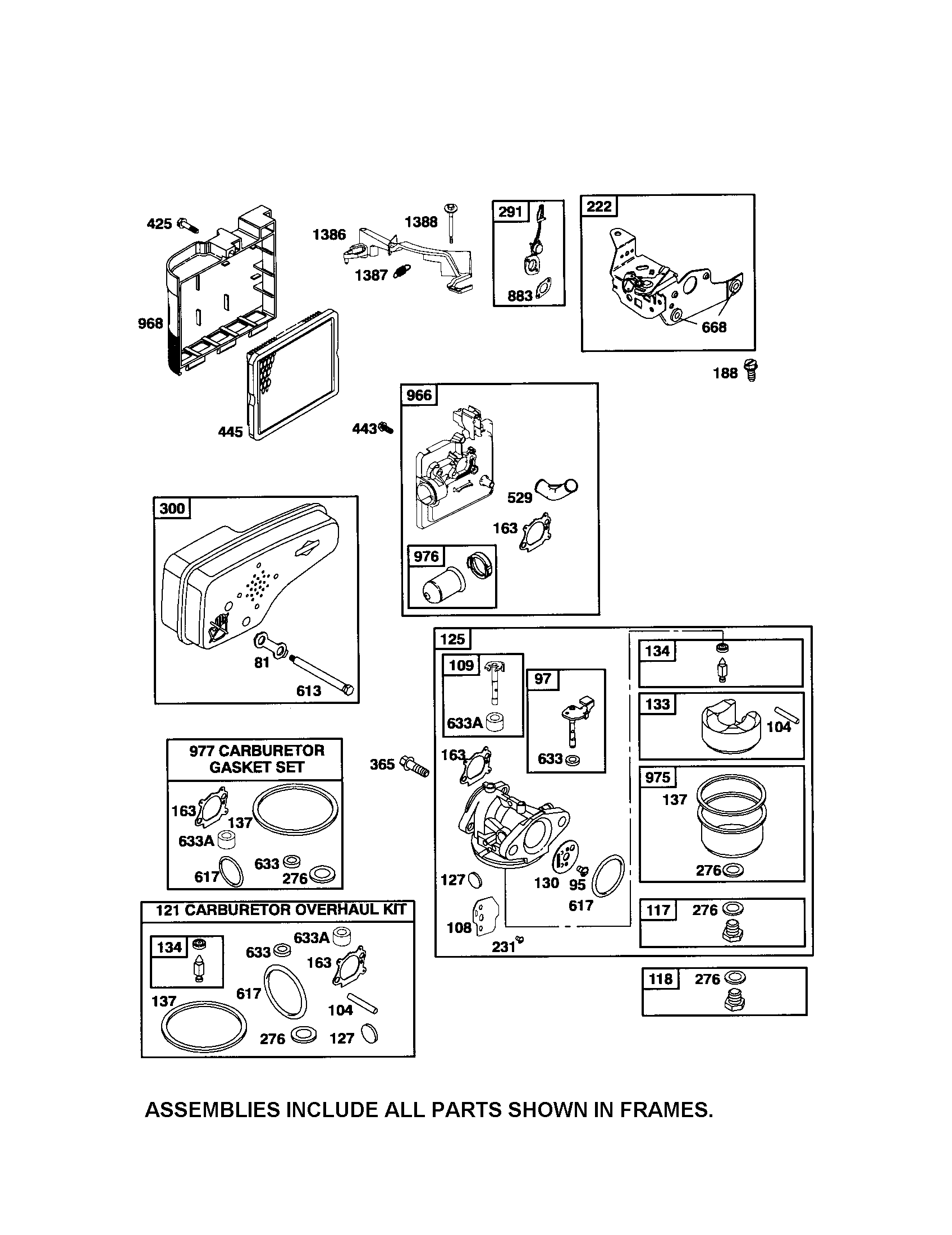 Craftsman 917375630 carburetor/muffler diagram