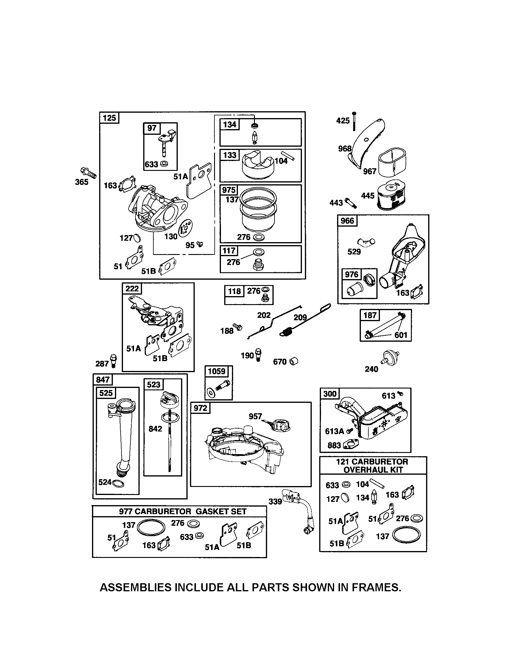 Craftsman 917371860 carburetor/fuel tank/dipstick diagram