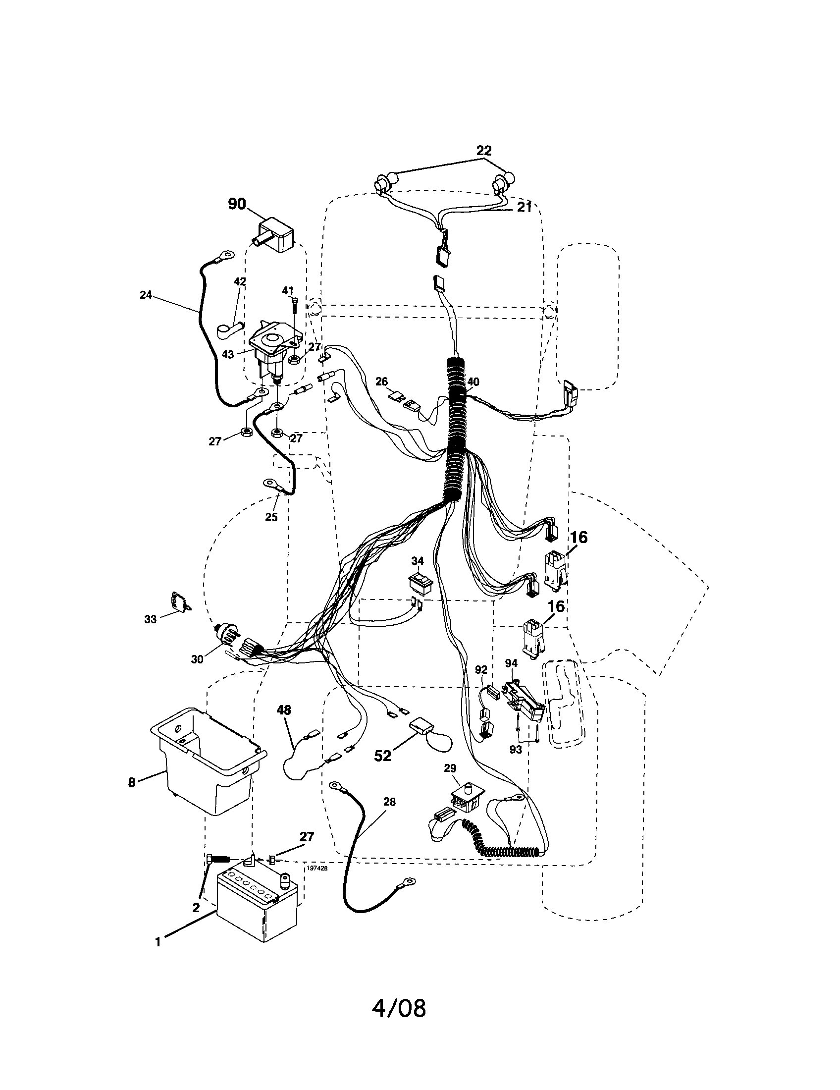 Craftsman 917287030 electrical diagram
