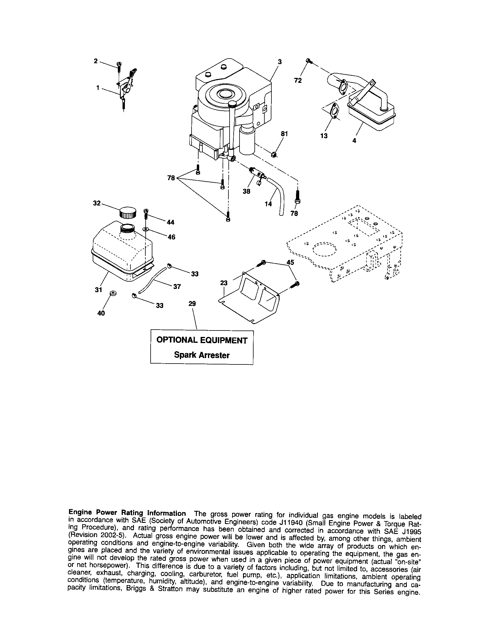 Craftsman 917287030 engine diagram