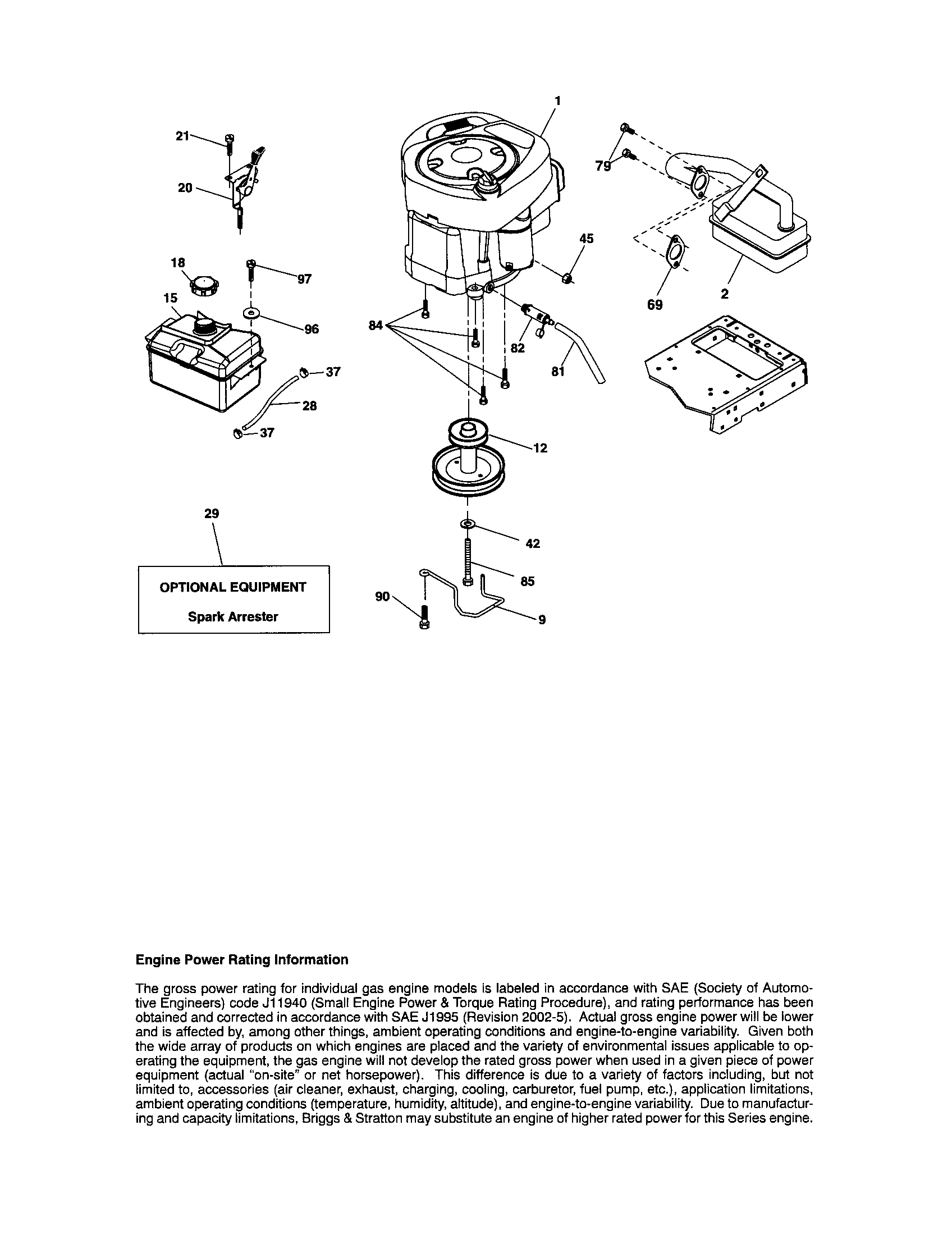 Craftsman 917287141 engine diagram