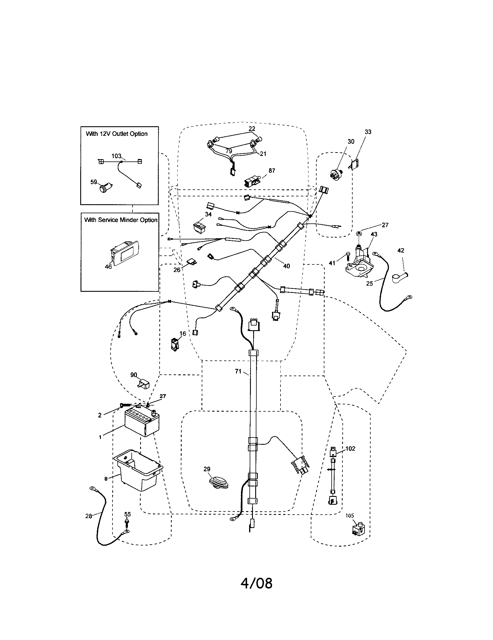 Craftsman 917287360 electrical diagram