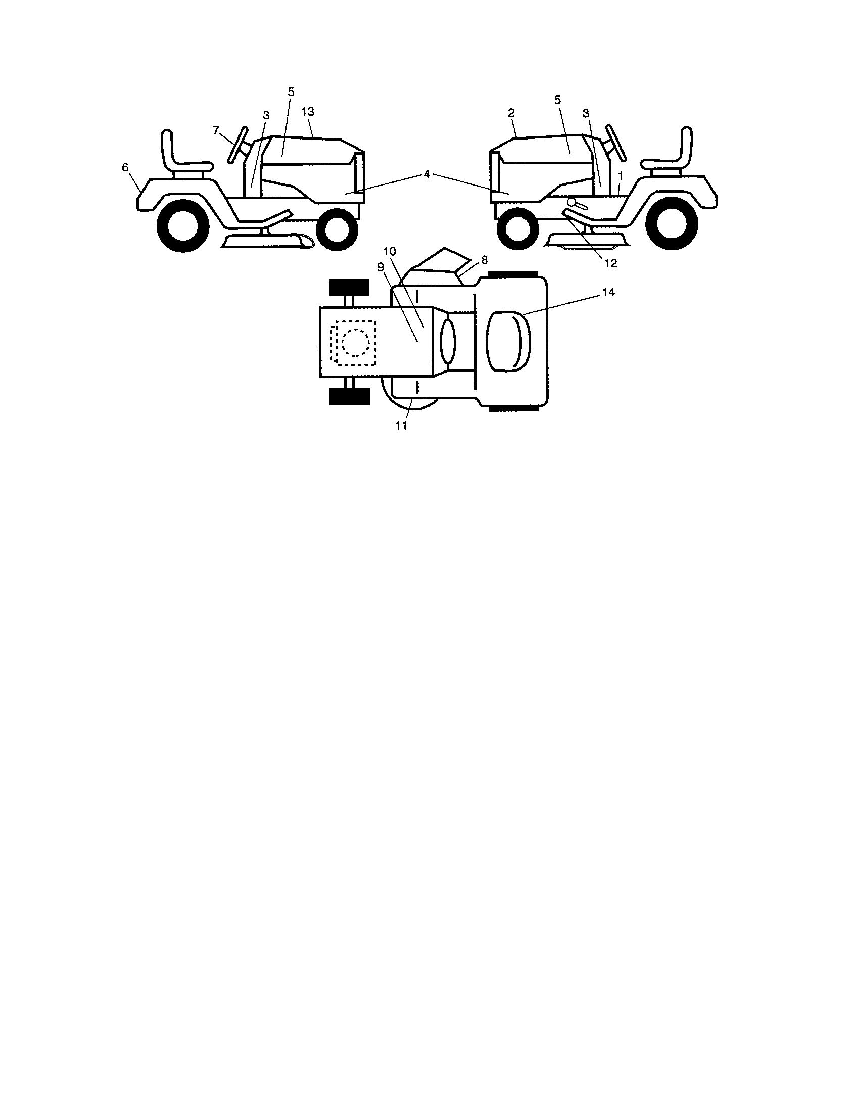 Craftsman 917288460 decals diagram