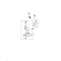 MTD 12AE997E099 brake panel/lever diagram