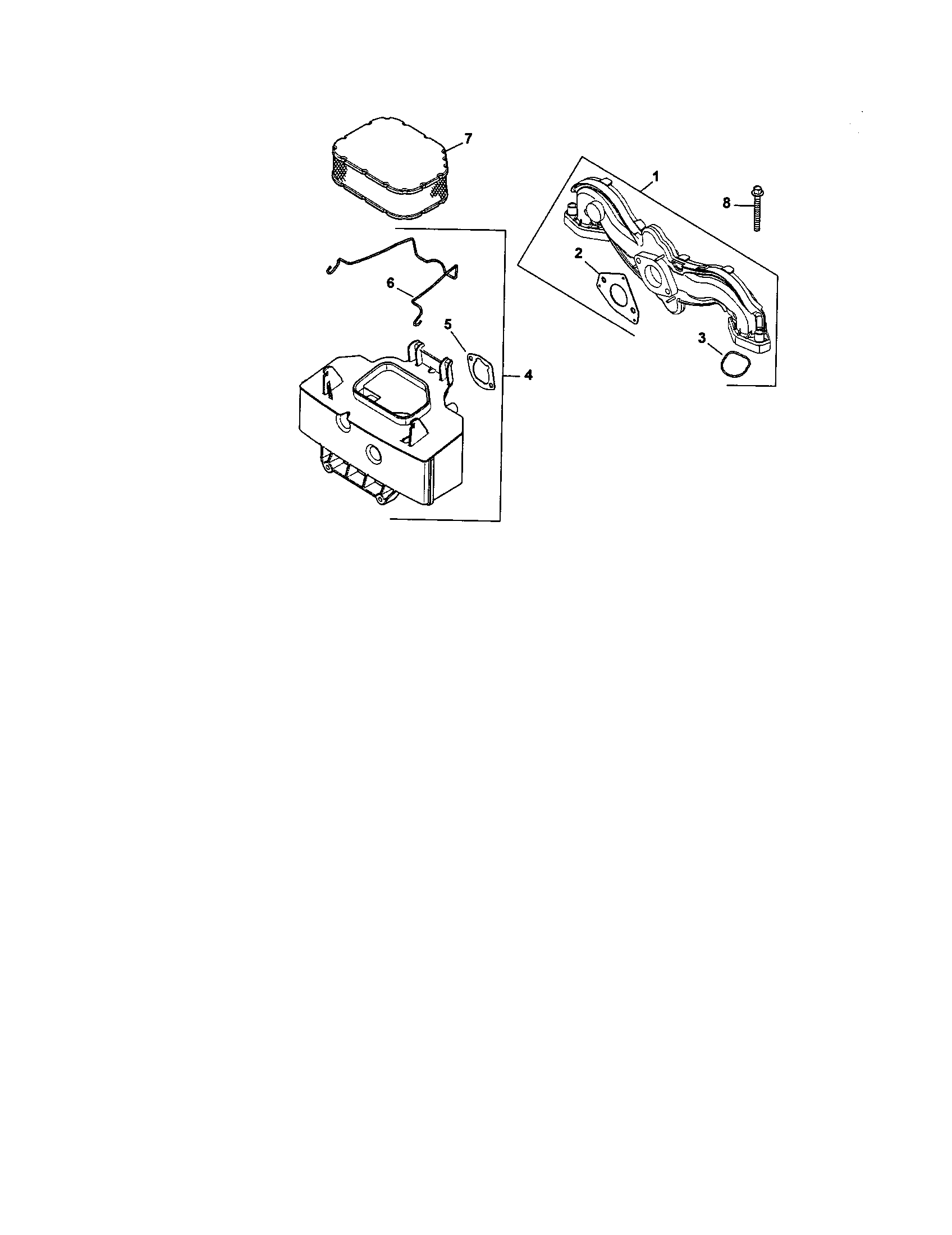 Craftsman 917288740 air intake/filtration diagram