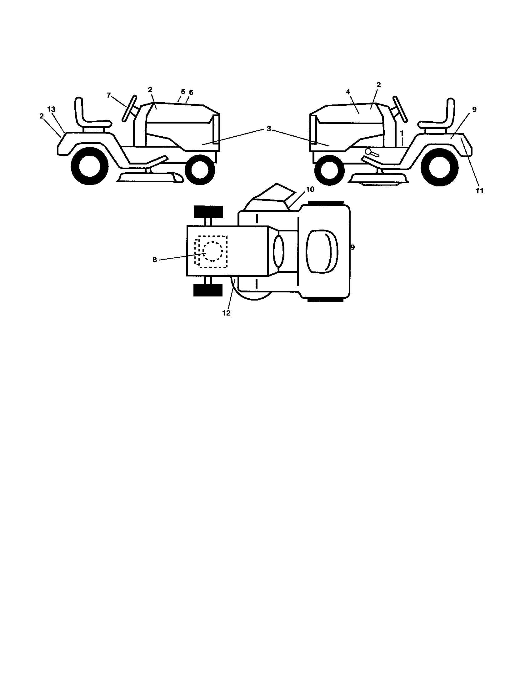 Husqvarna 917287540 decals diagram