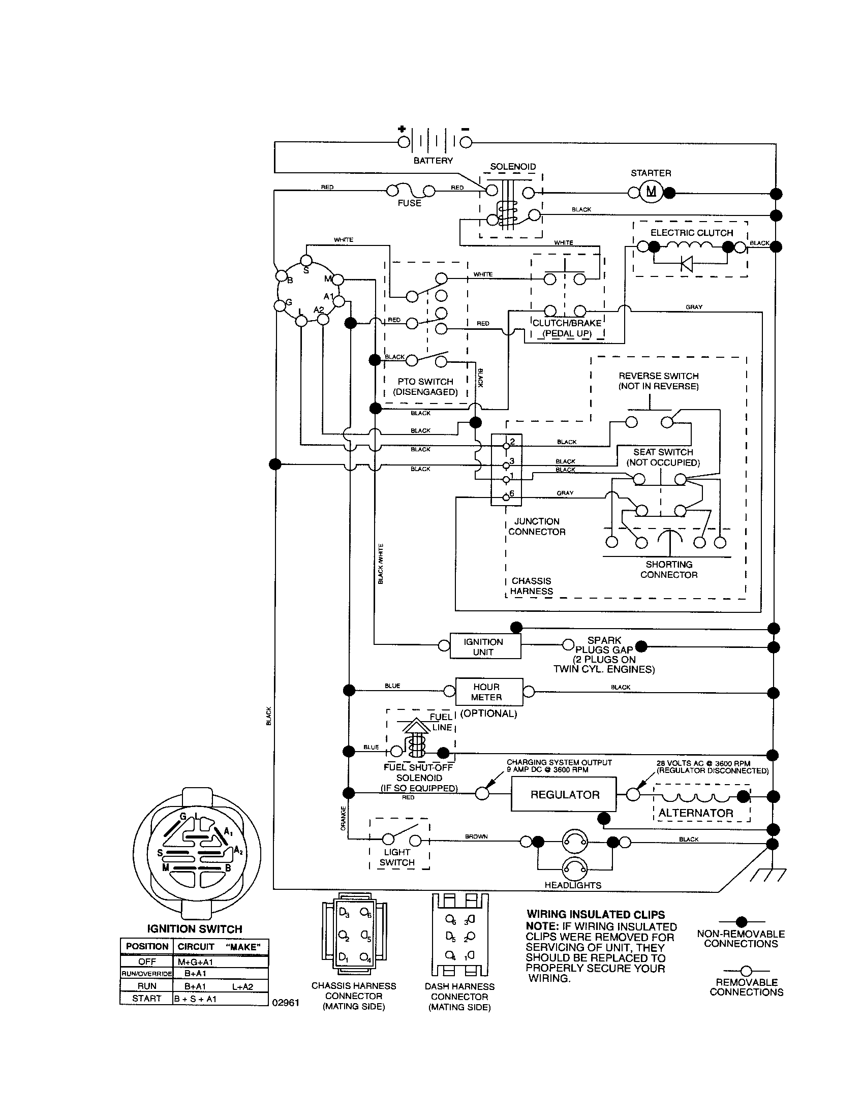 Husqvarna 917287540 schematic diagram-tractor diagram