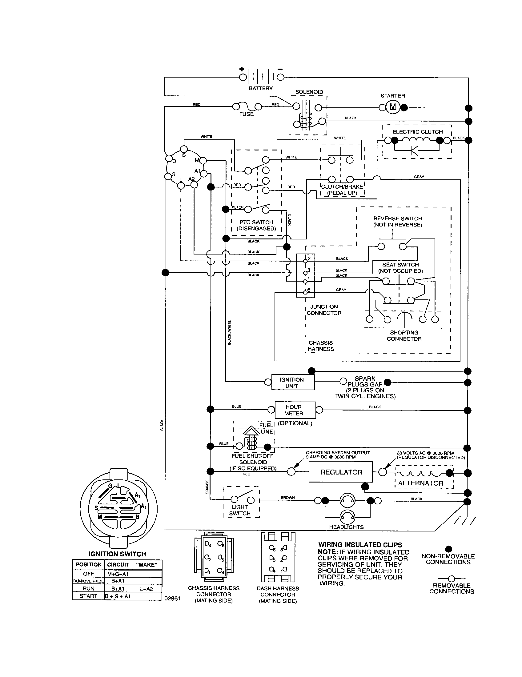 Husqvarna 917287541 schematic diagram-tractor diagram
