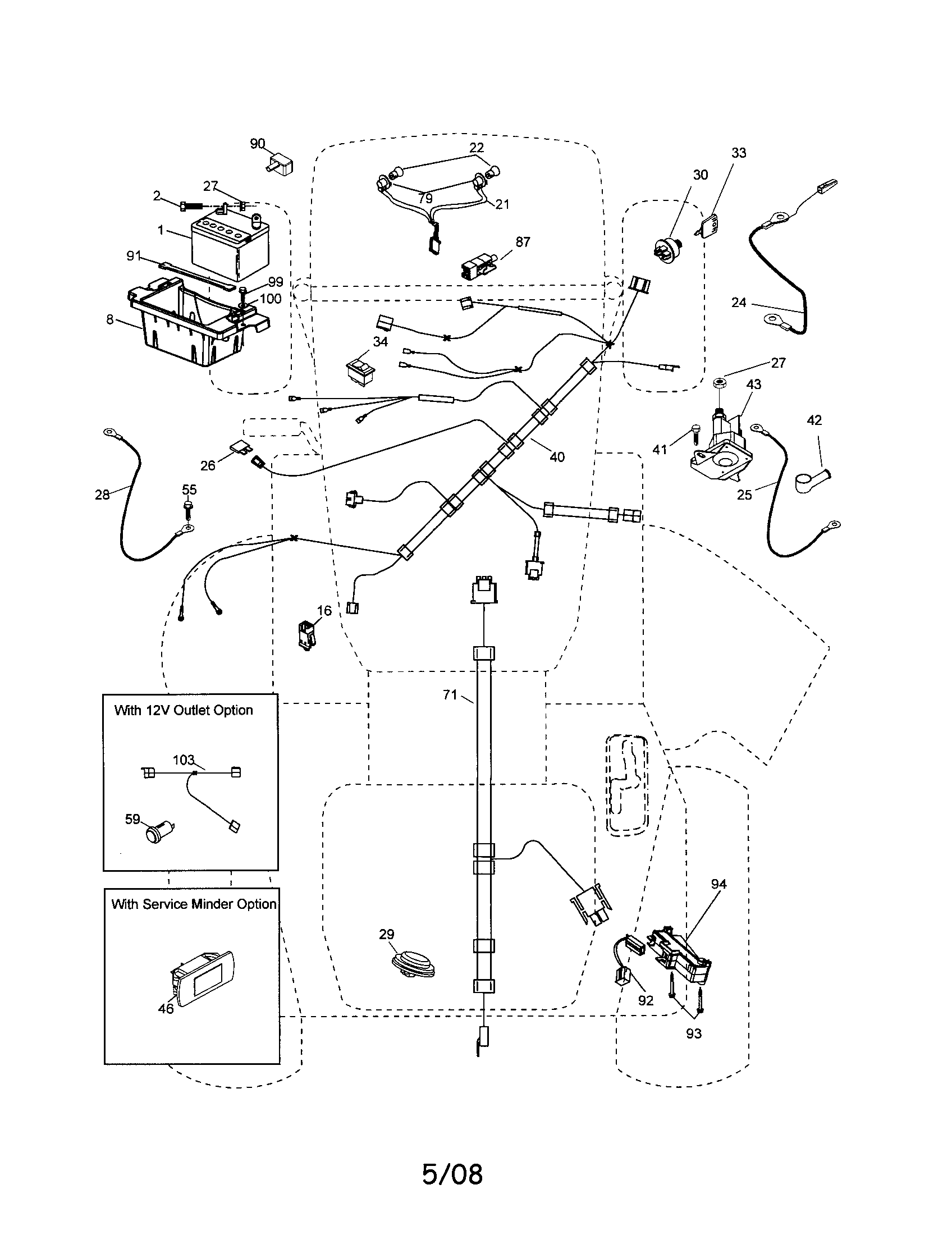 Craftsman 917253230 electrical diagram