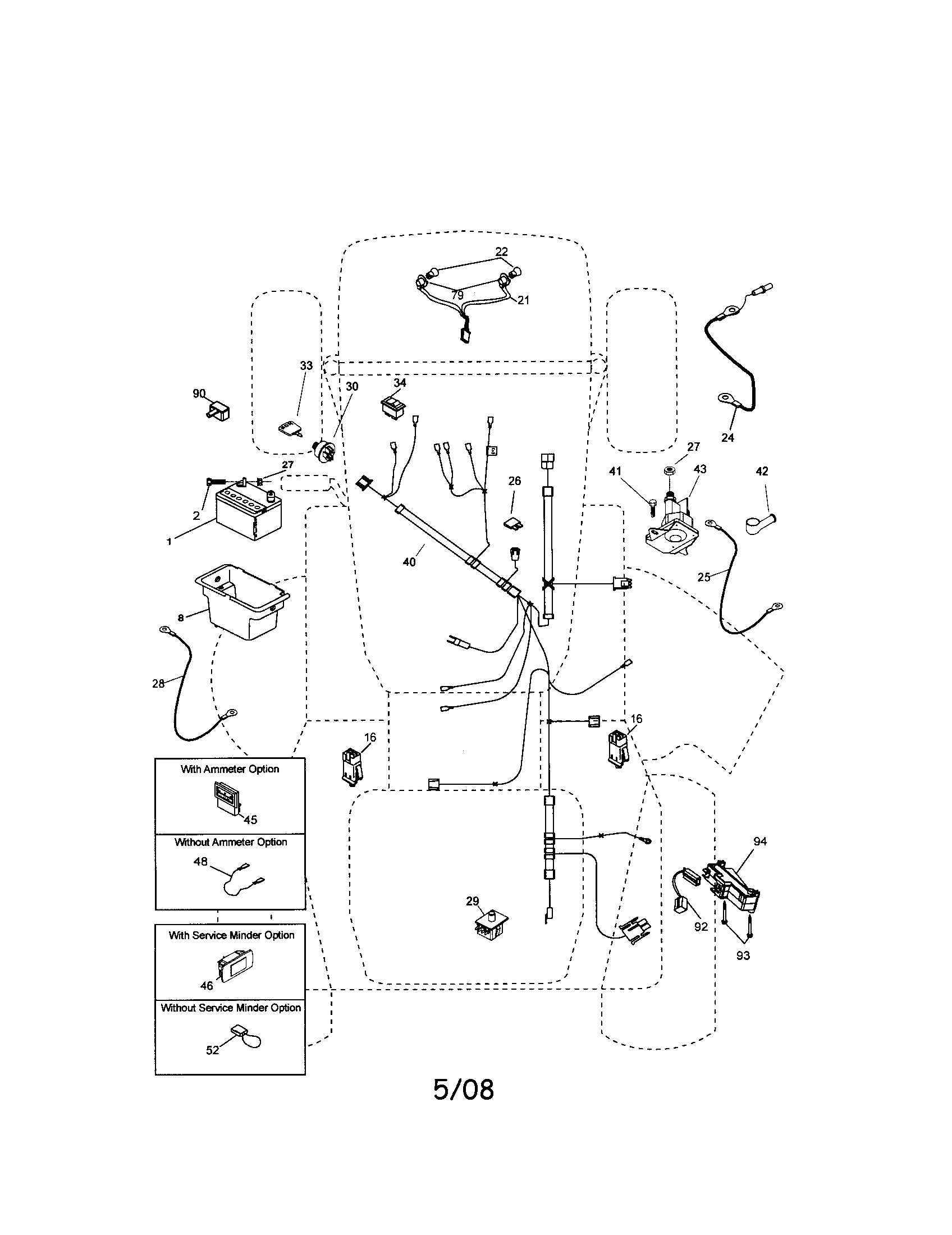 Craftsman 917286050 electrical diagram