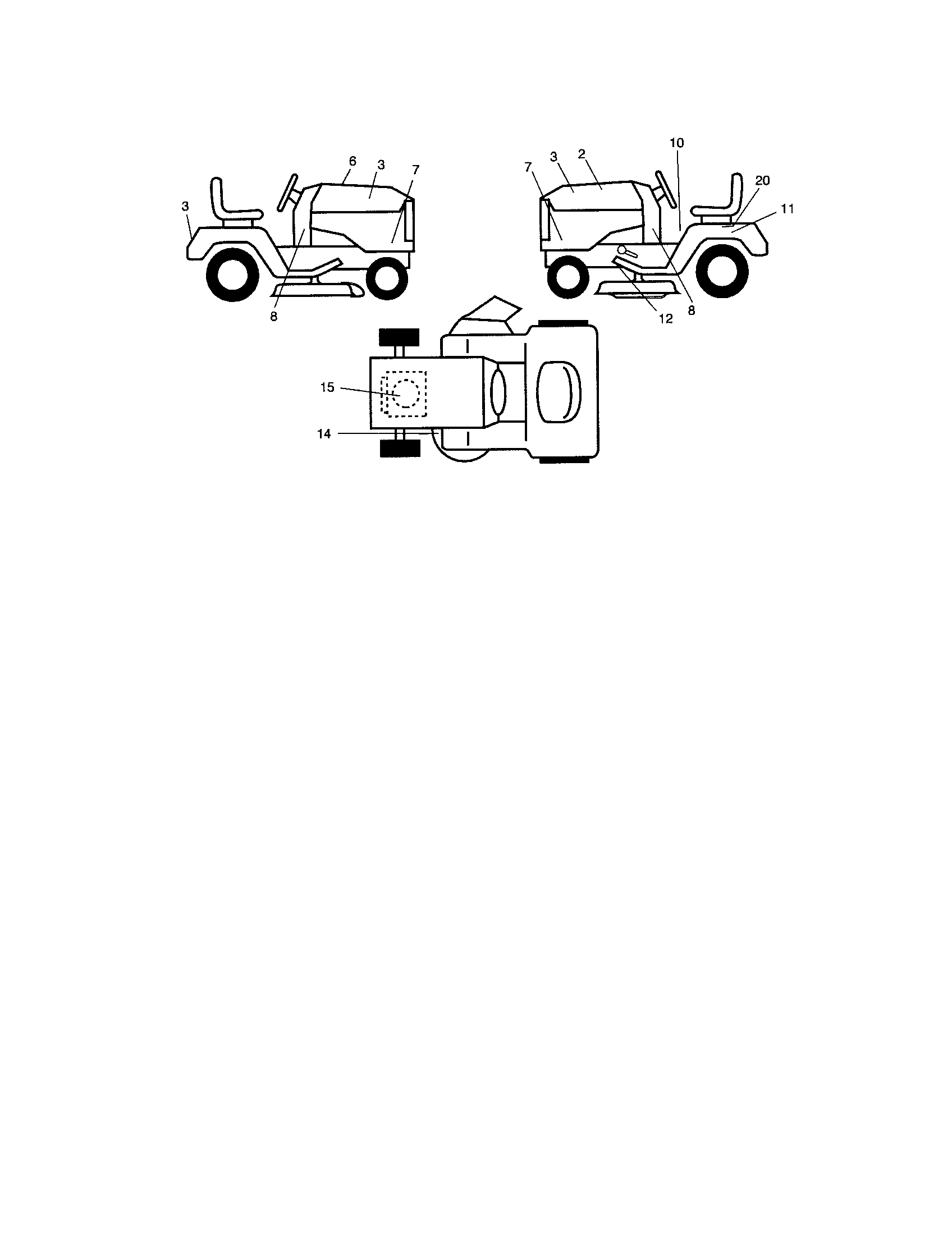 Craftsman 917288080 decals diagram