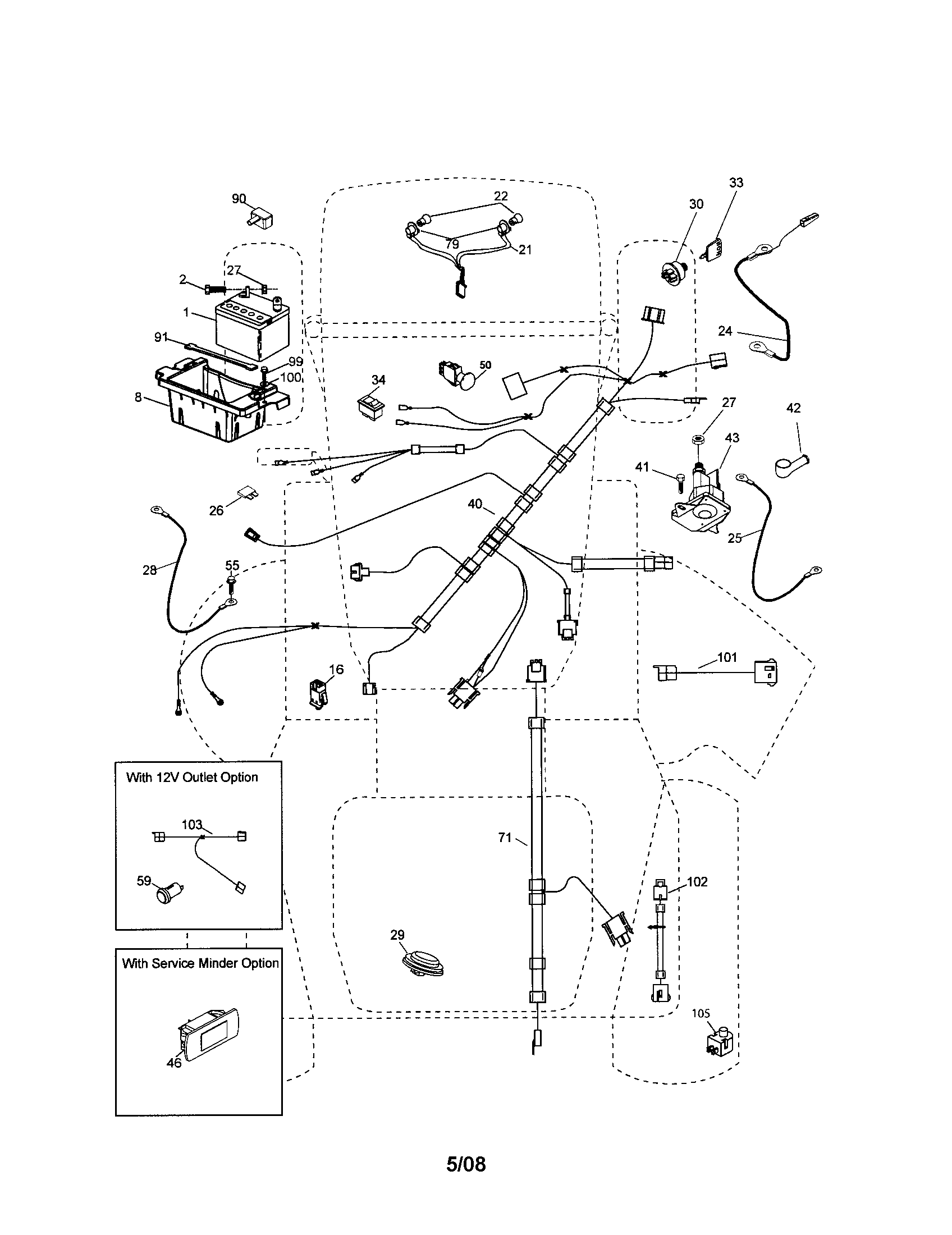 Craftsman 917257491 electrical diagram