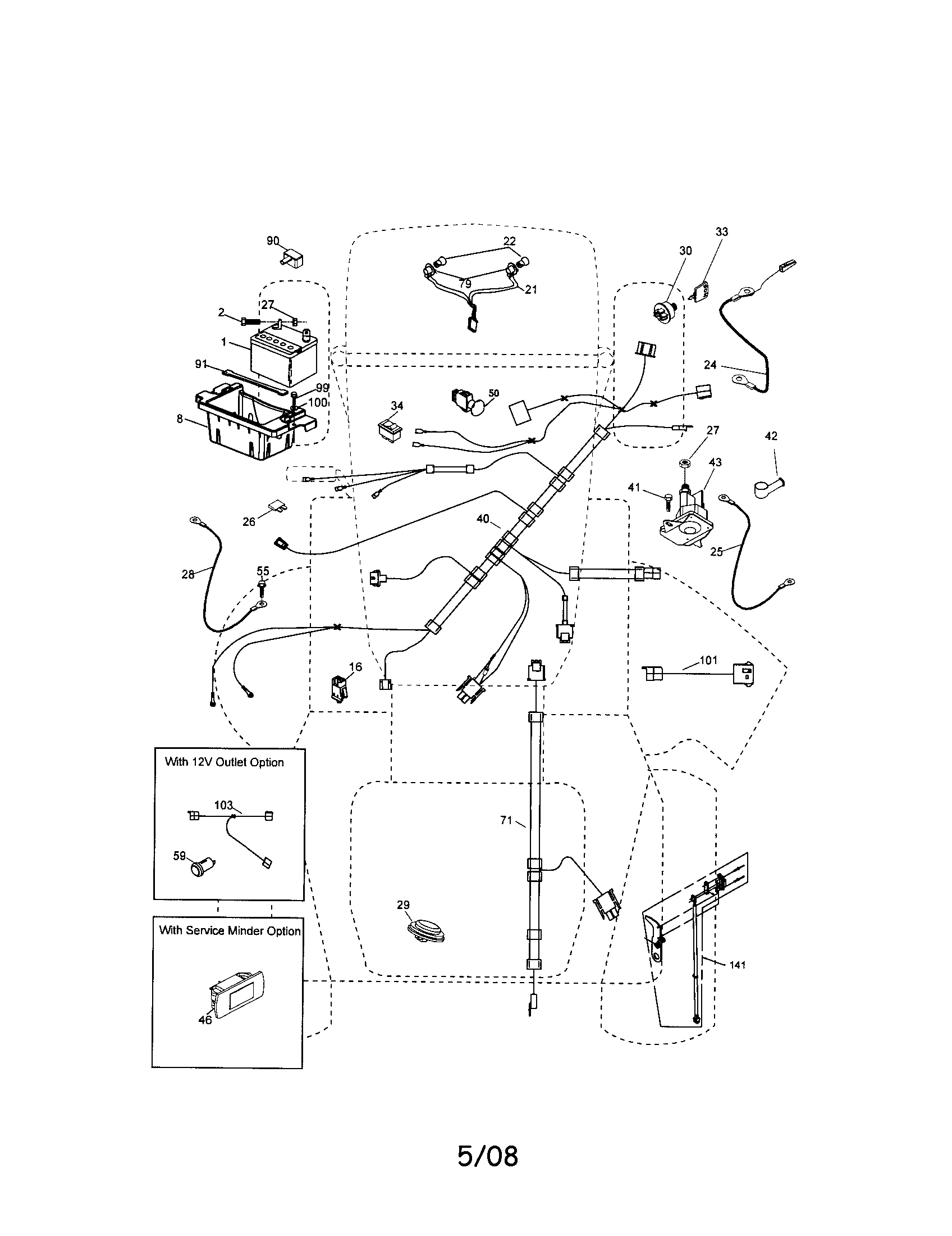Craftsman 917288461 electrical diagram