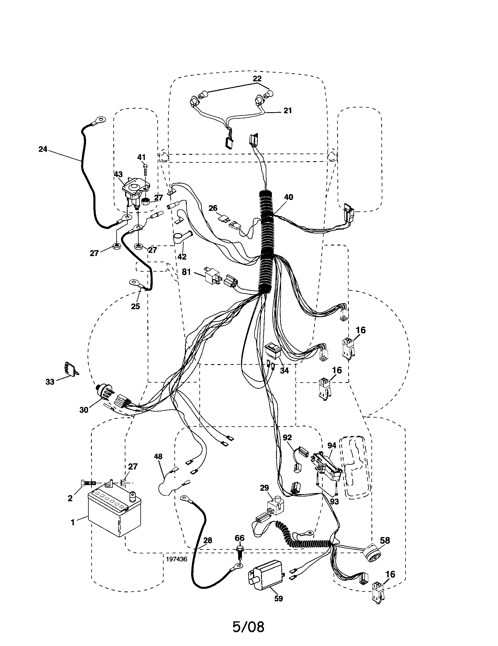 Craftsman 917256970 electrical diagram