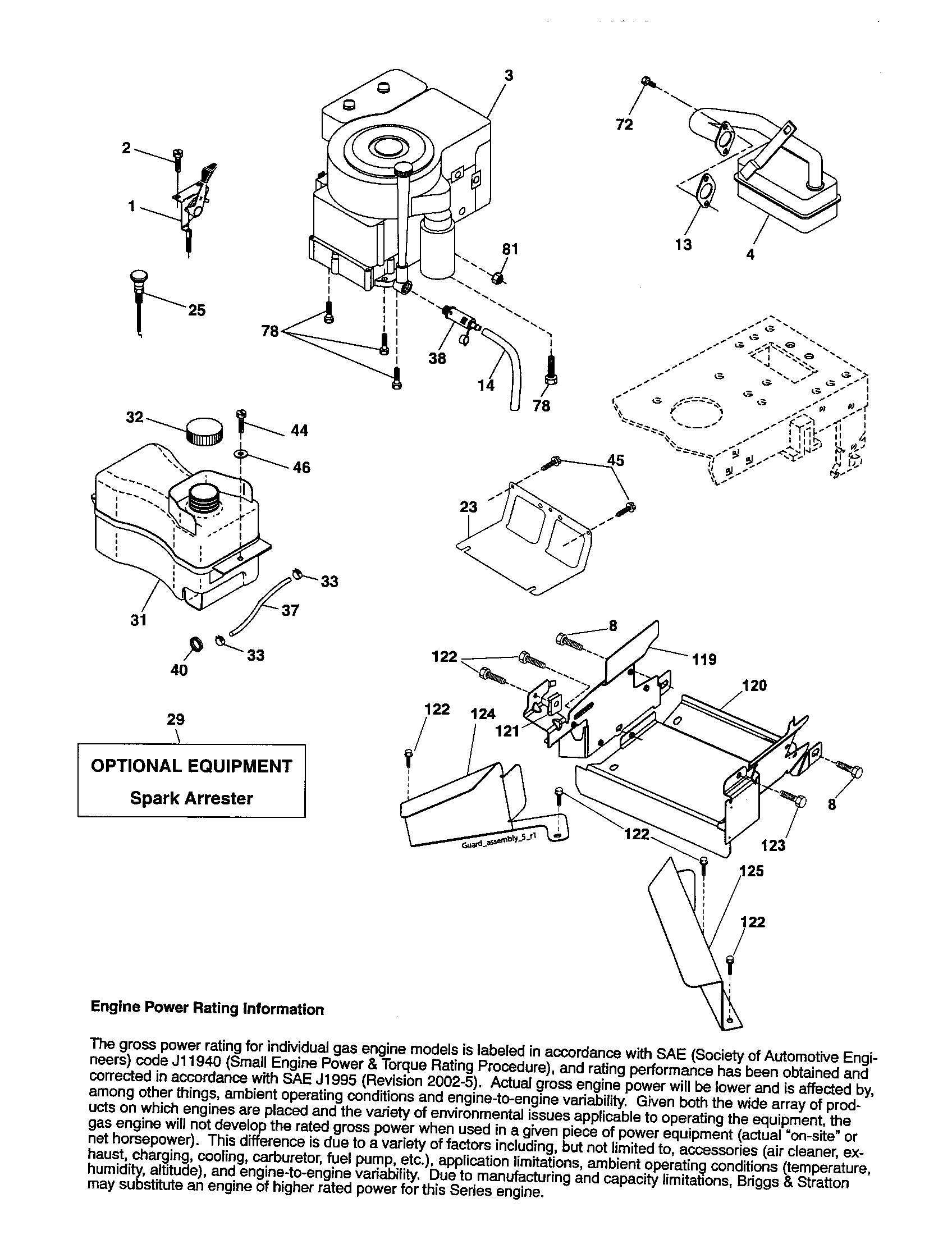 Craftsman 917256970 engine diagram
