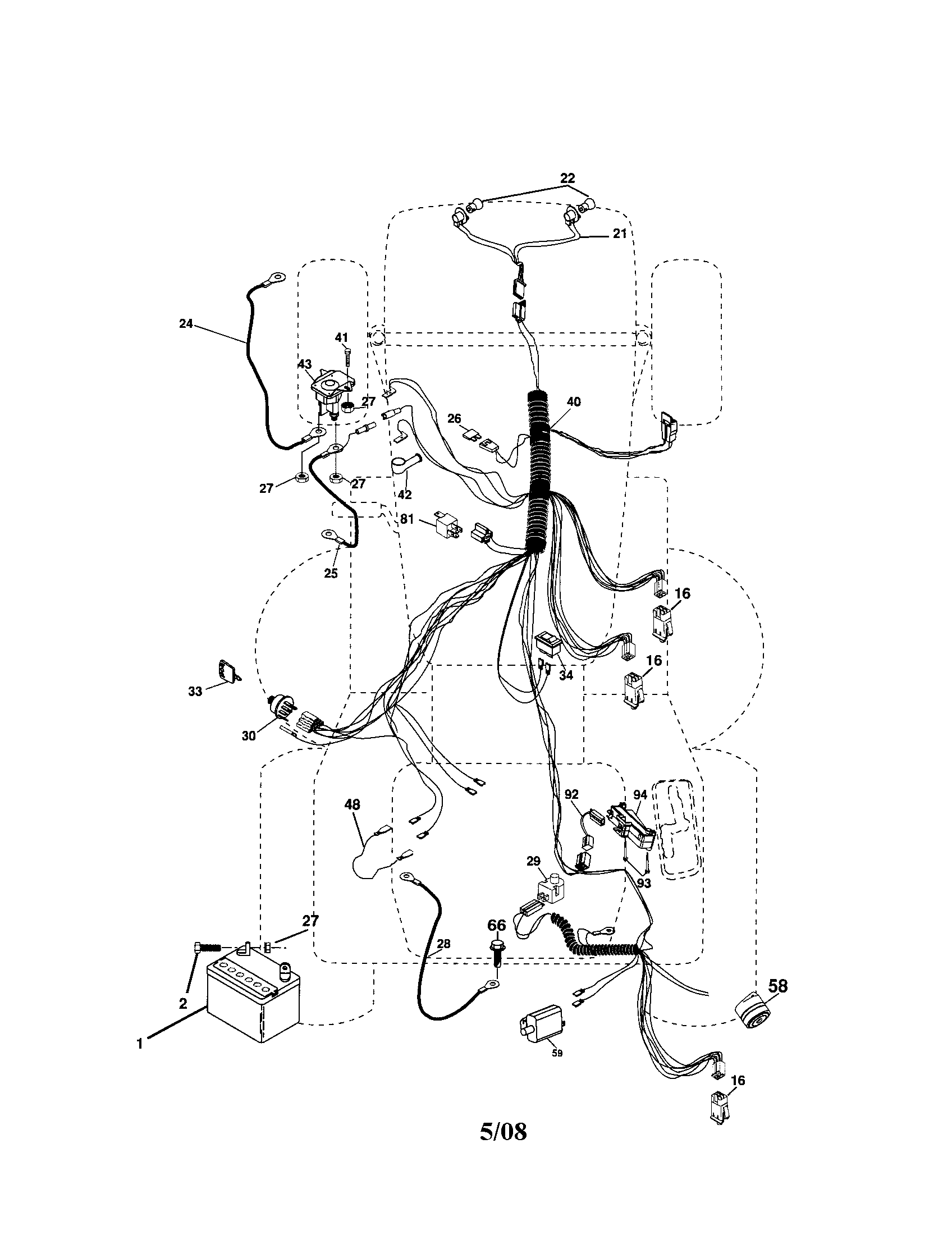 Craftsman 917256990 electrical diagram