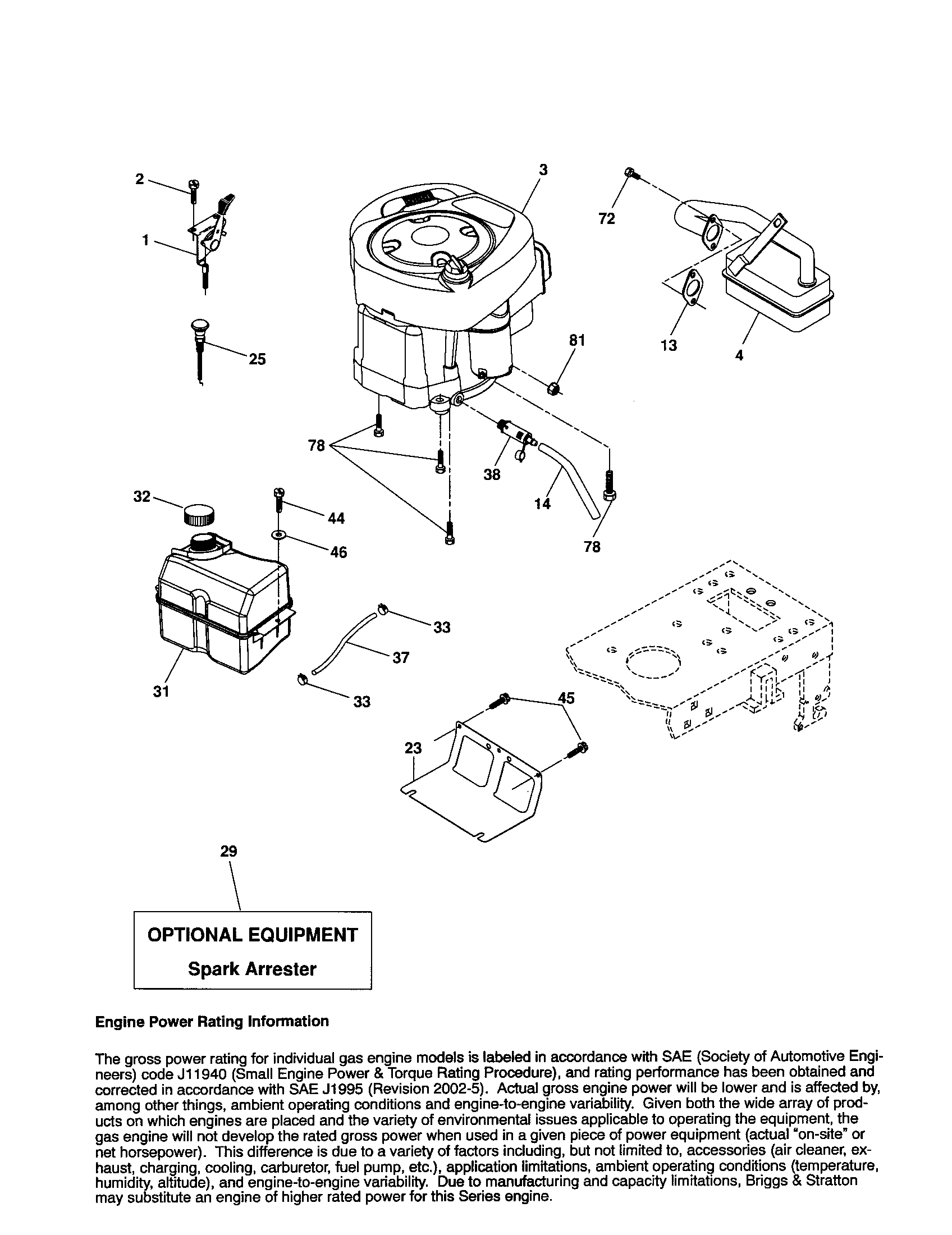 Craftsman 917257241 engine diagram