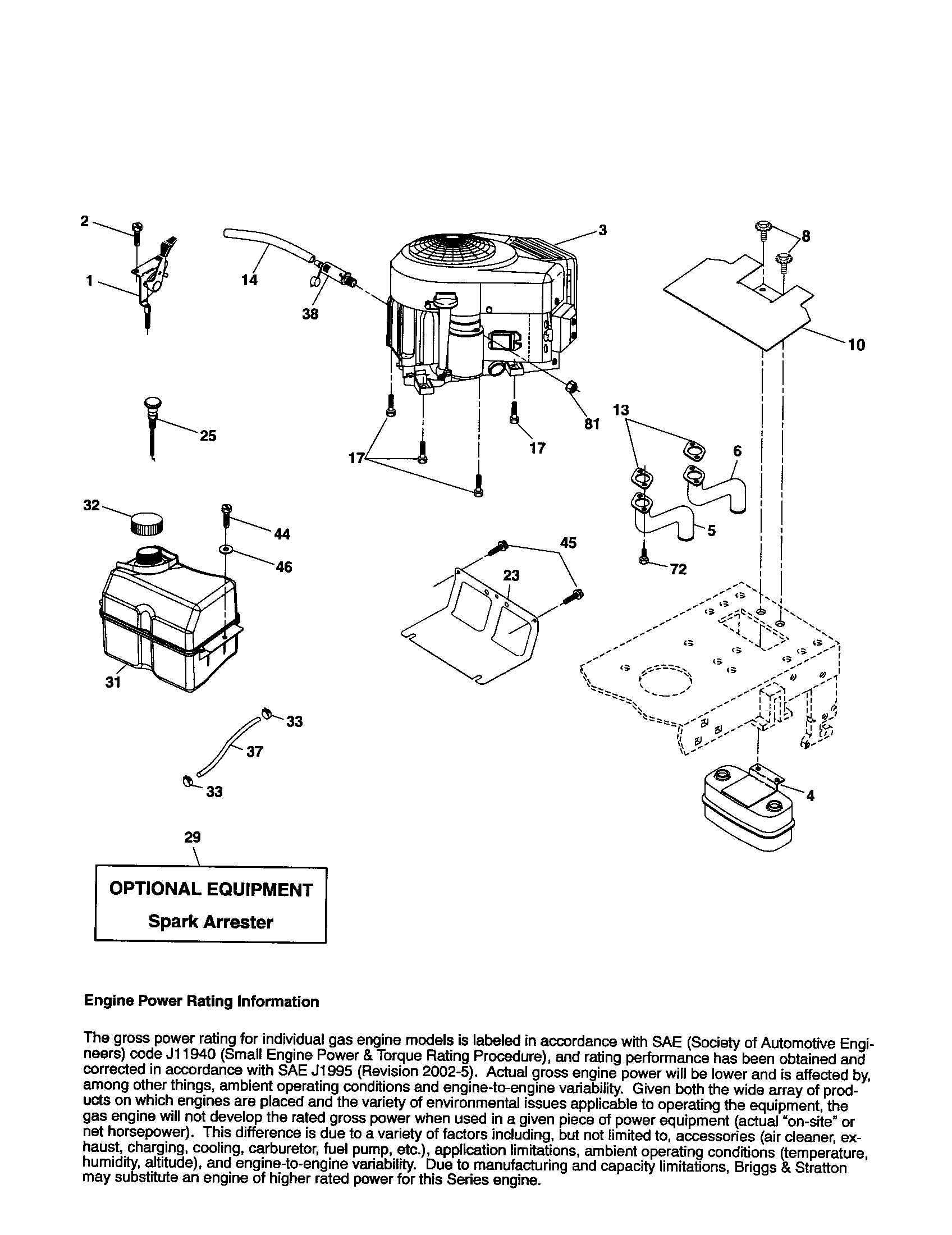 Craftsman 917257252 engine diagram