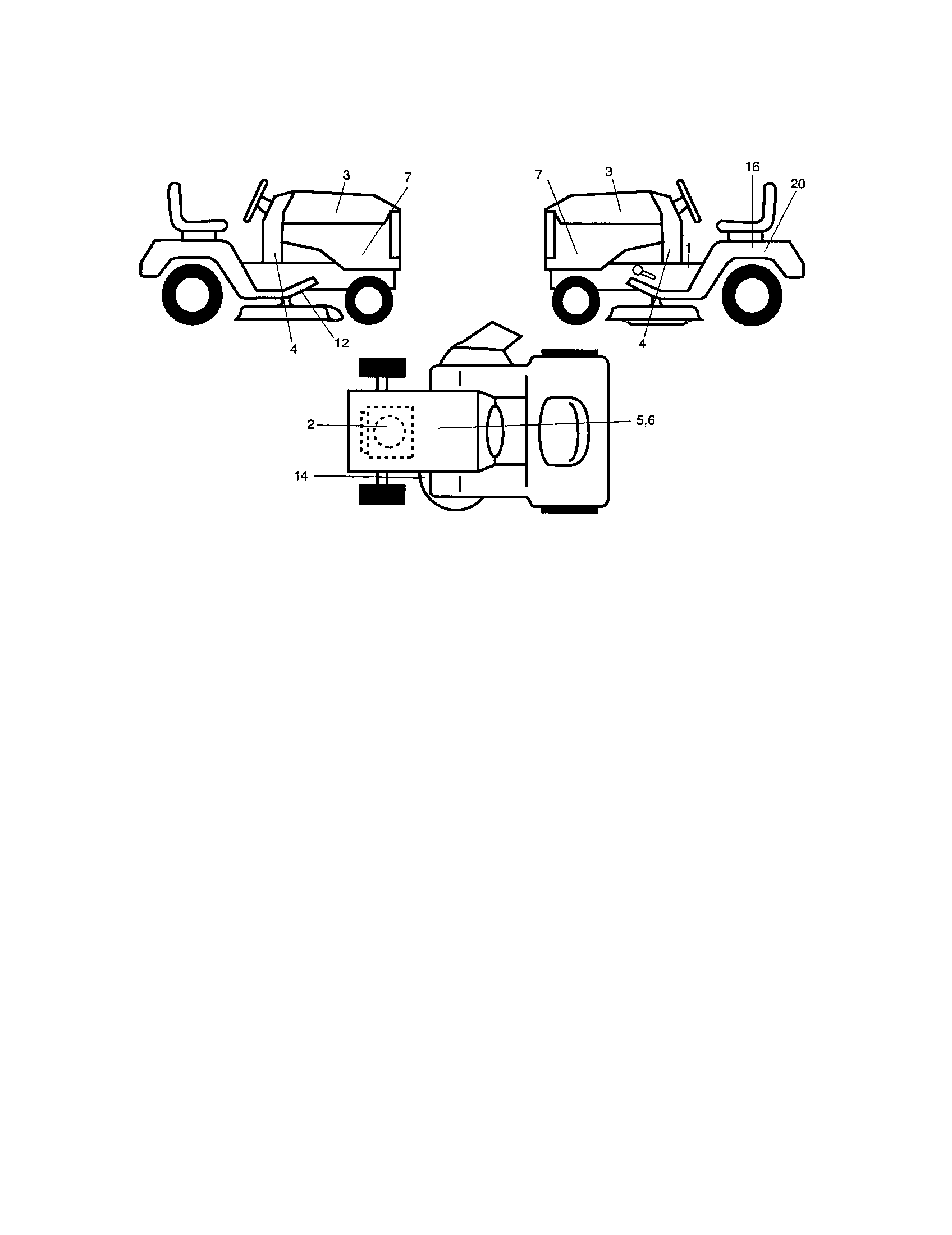 Craftsman 917287010 decals diagram