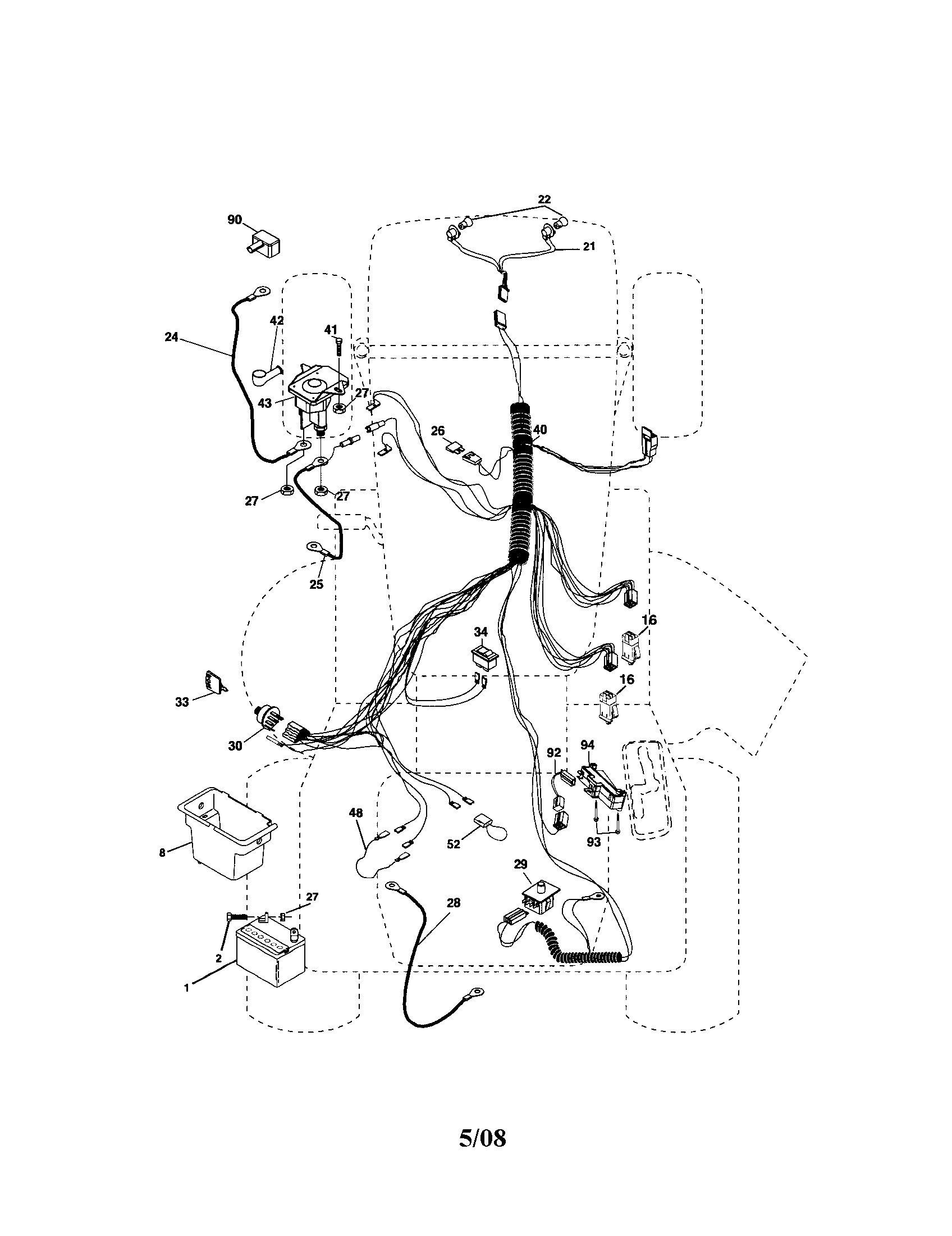 Craftsman 917287081 electrical diagram
