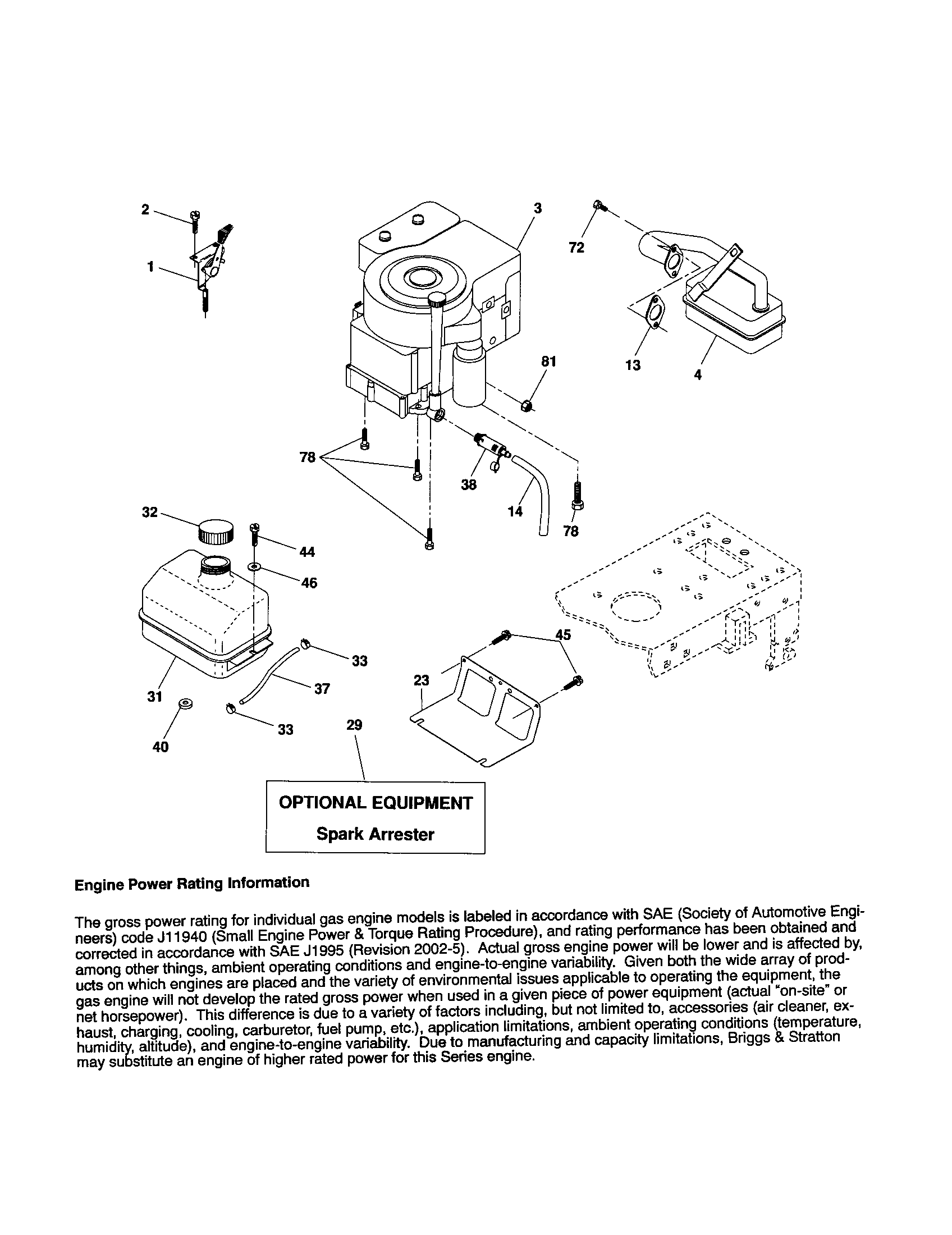 Craftsman 917287081 engine diagram